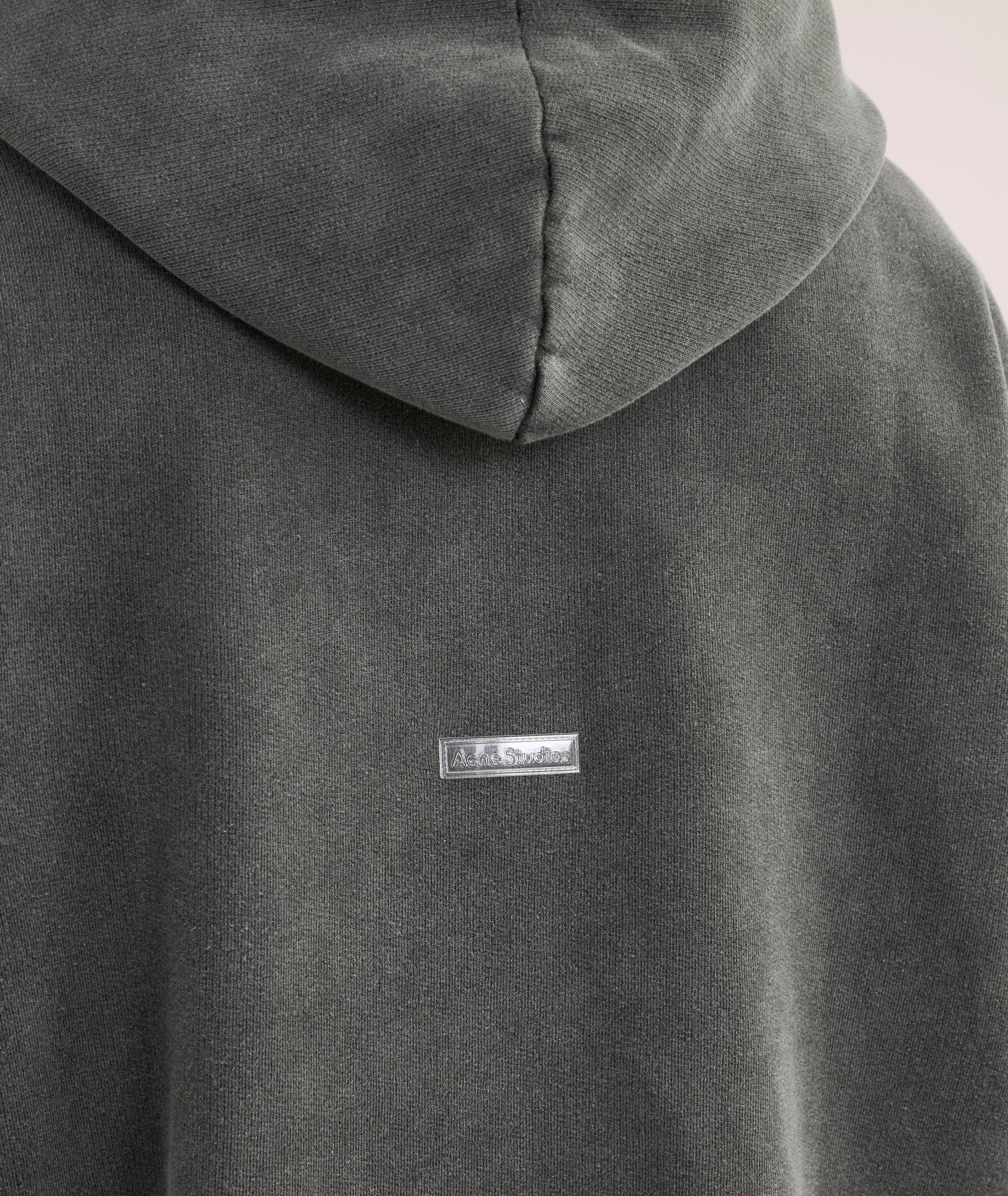 Garment-Dyed Cotton Logo Hooded Sweater image 4