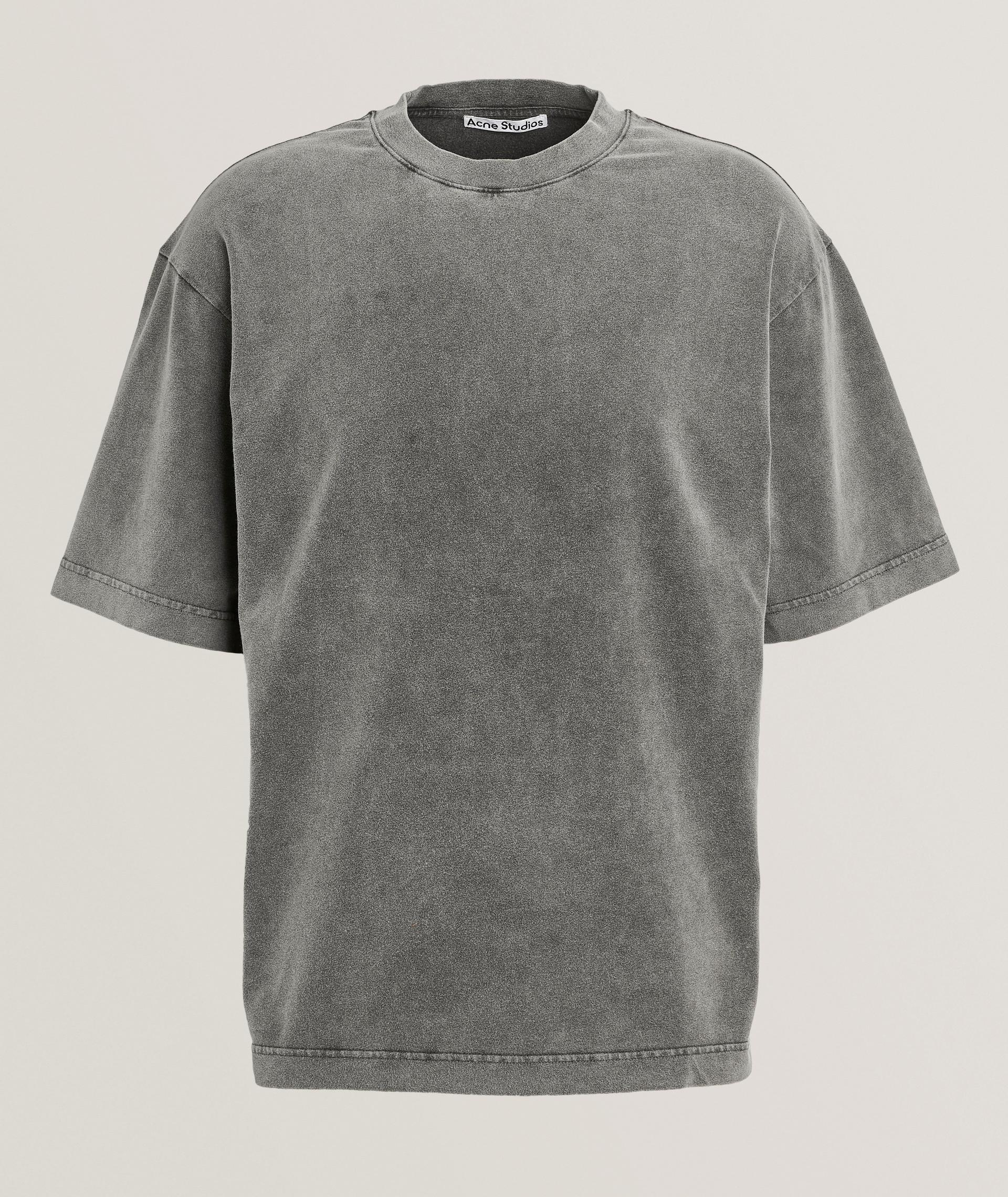 T-shirt en coton teint en pièce image 0
