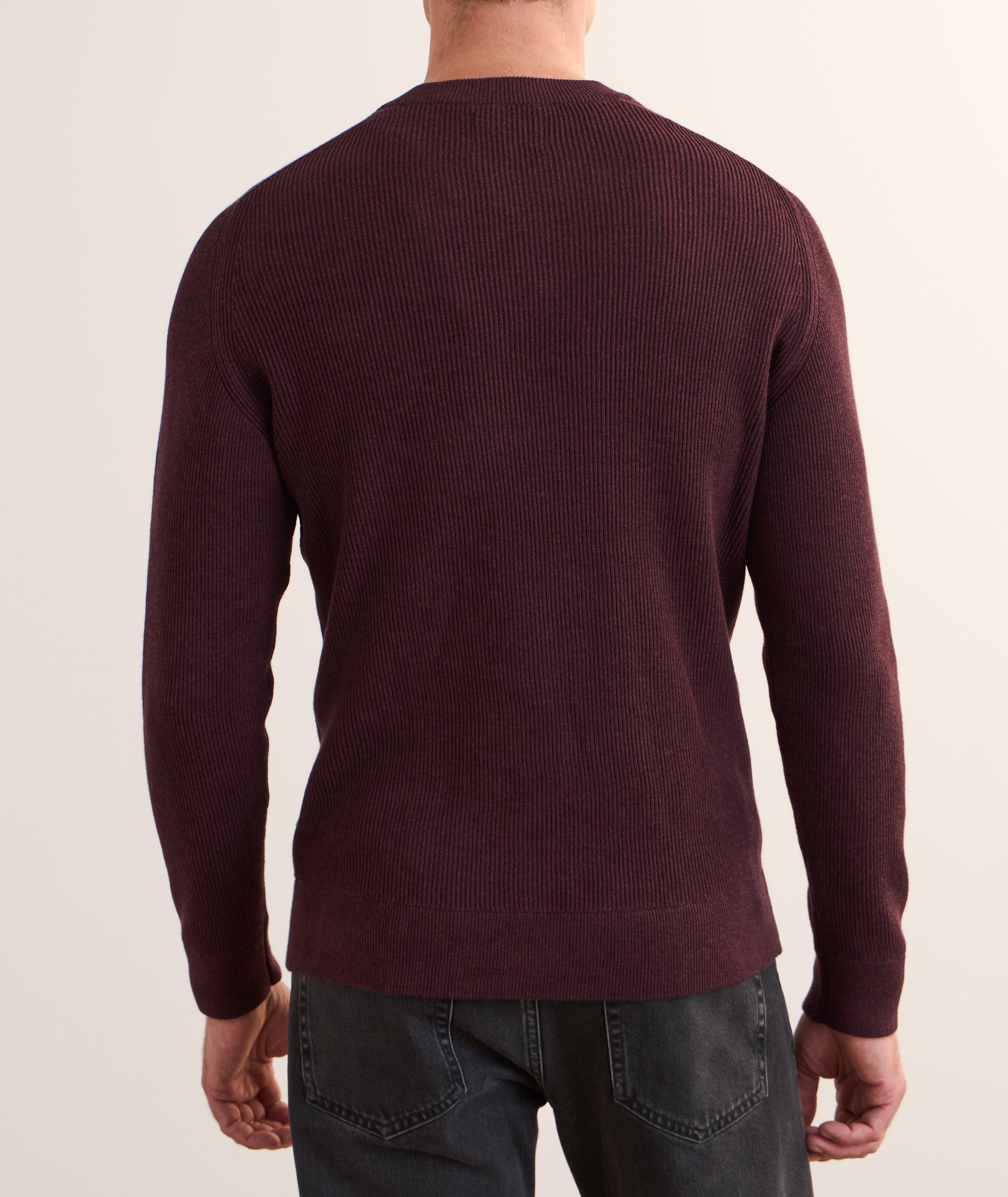 Kevin Ribbed Organic Cotton Sweater image 2