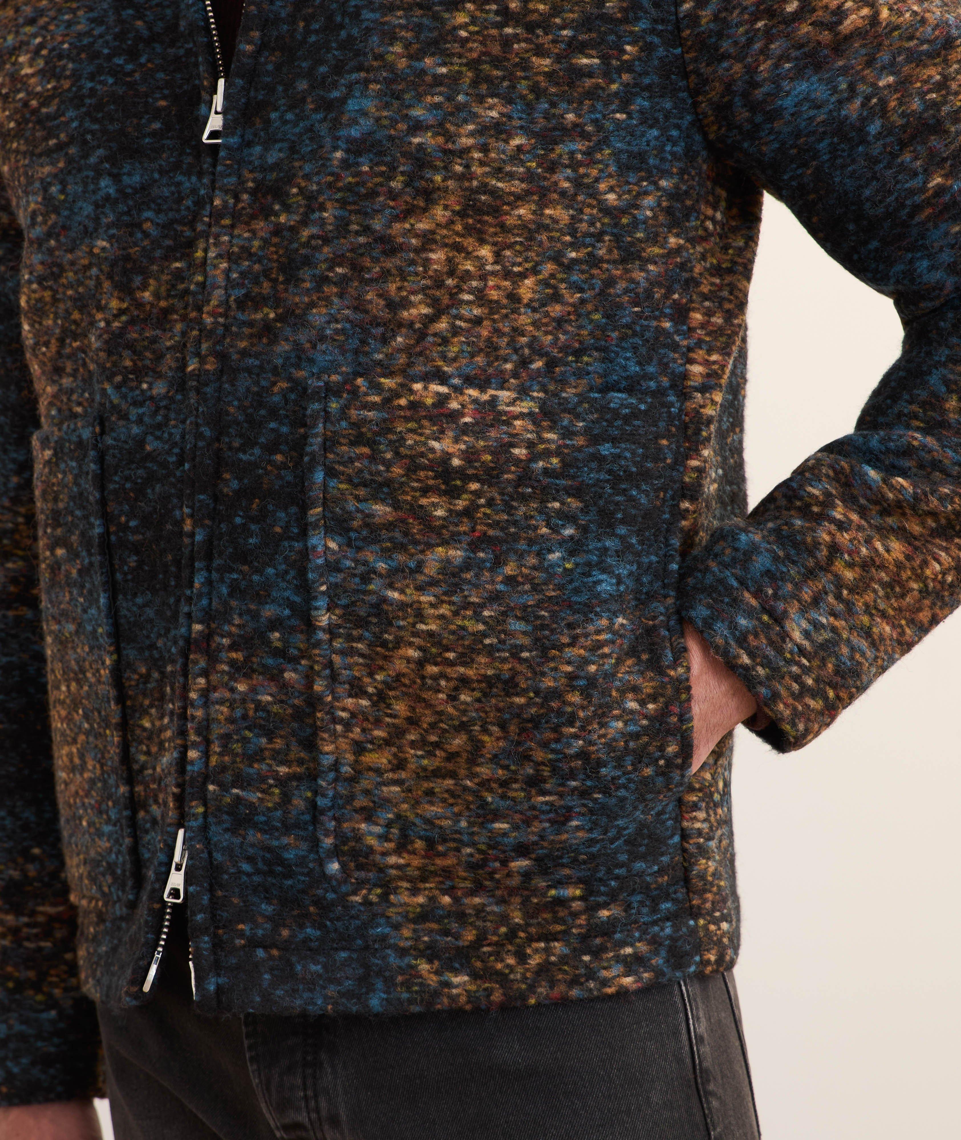 Blouson Gael en jacquard de laine image 3