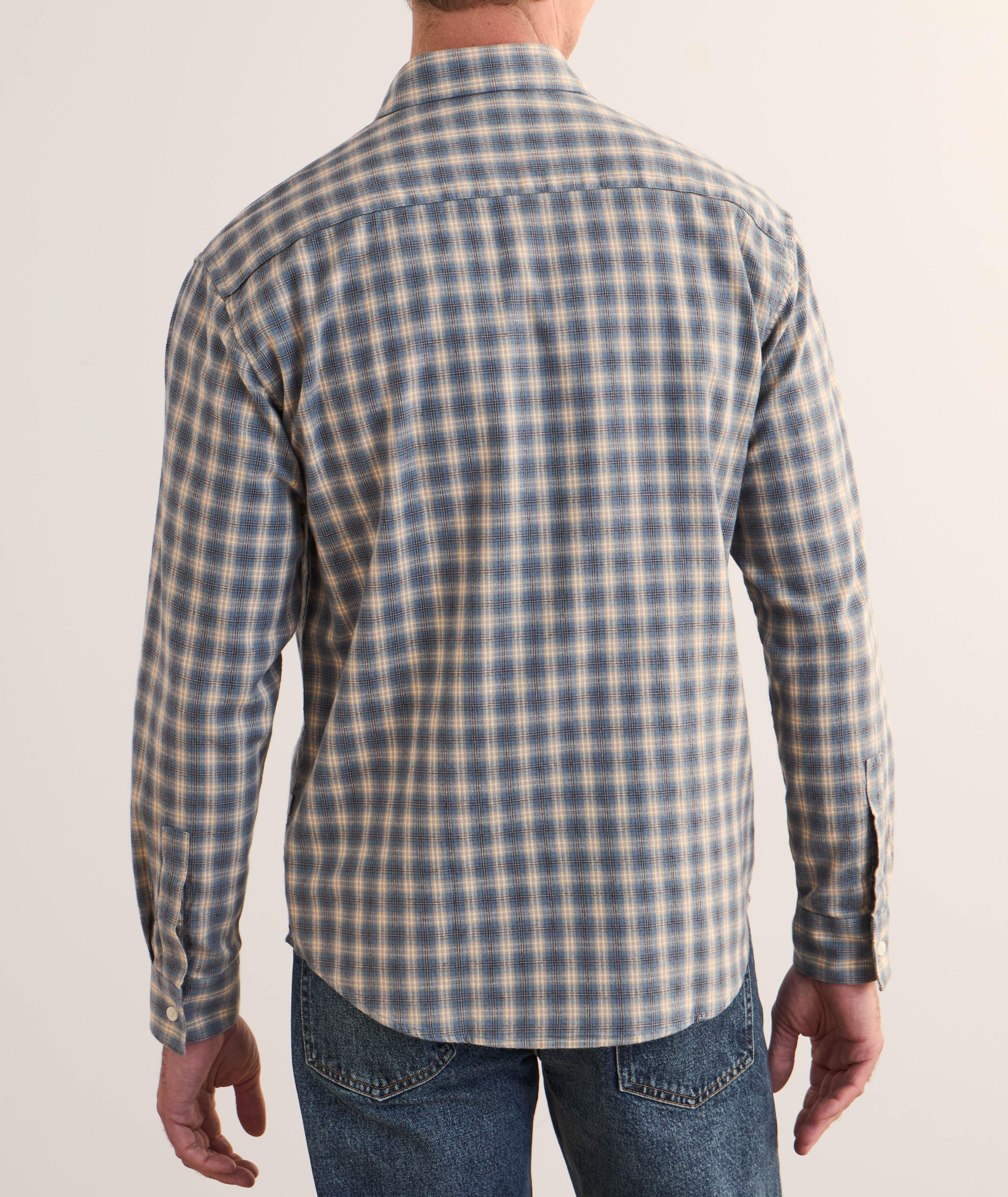 Deon Check Cotton Flannel Shirt image 1