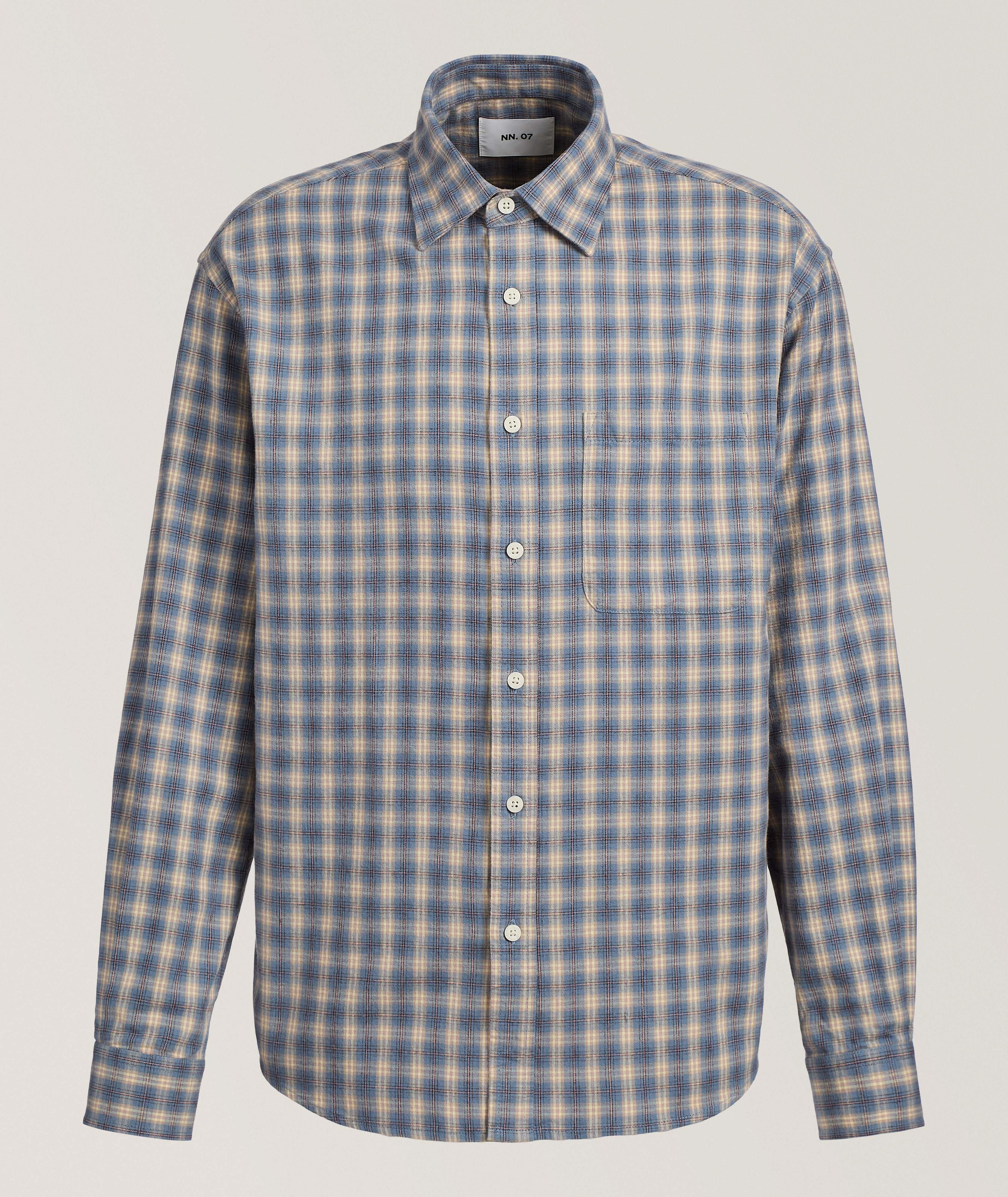 Deon Check Cotton Flannel Shirt image 0