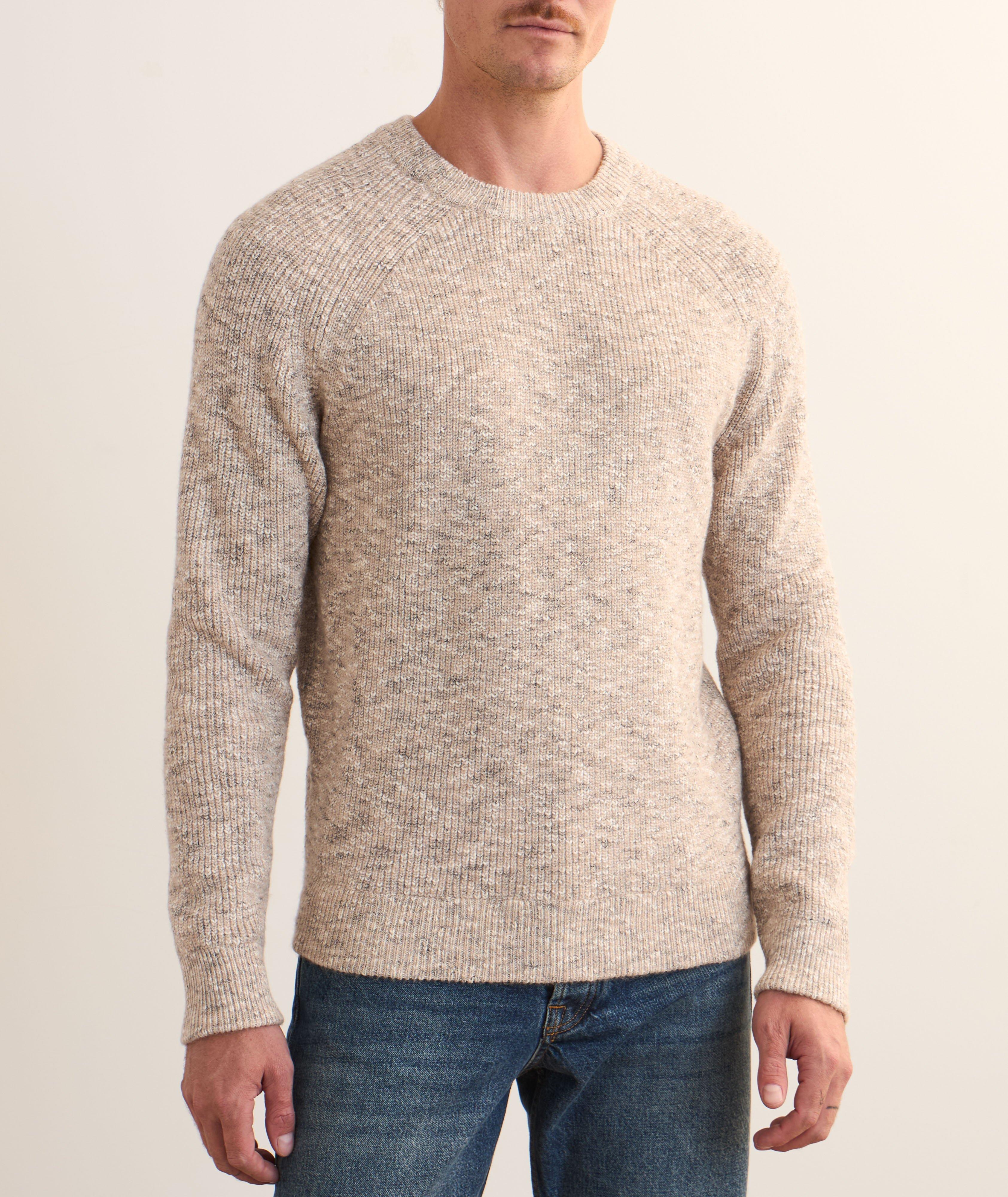Pull Jacobo en maille shaker à manches raglan image 1