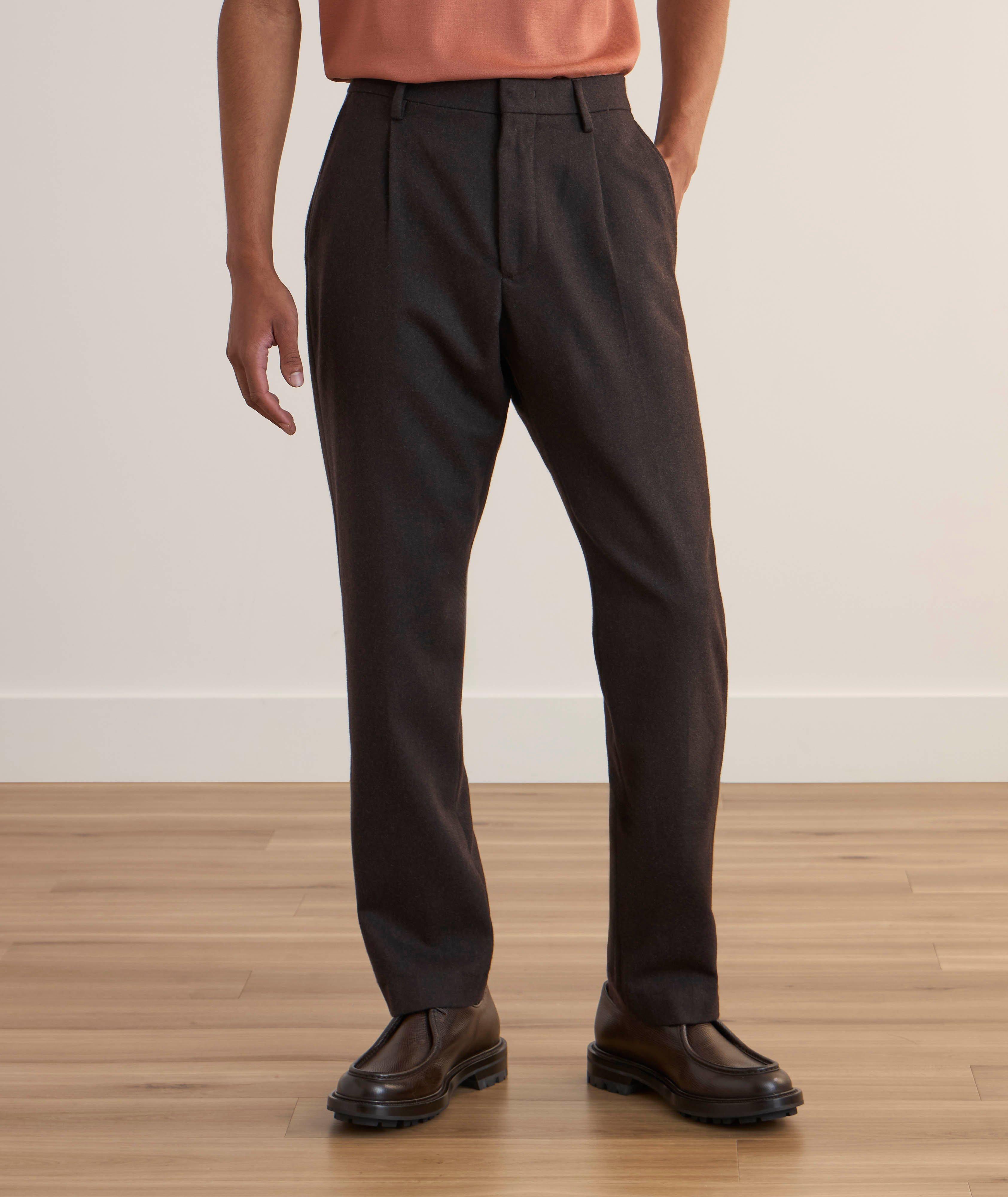 Bill Wool-Blend Pleated Trousers image 1