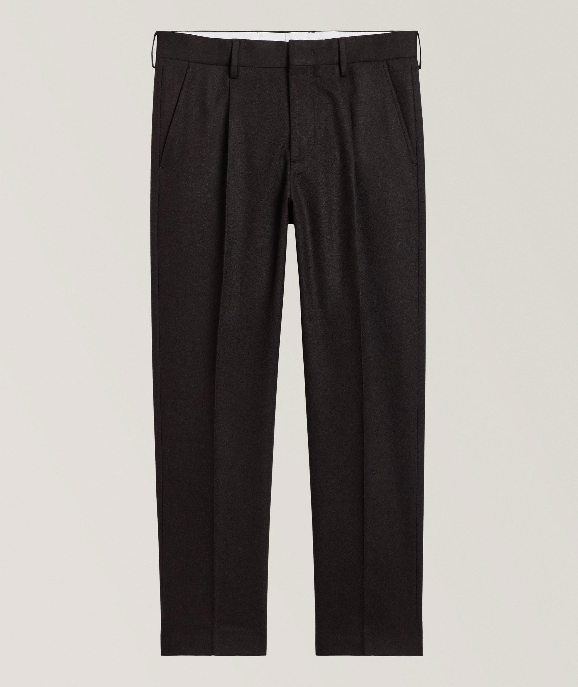 Bill Wool-Blend Pleated Trousers image 0