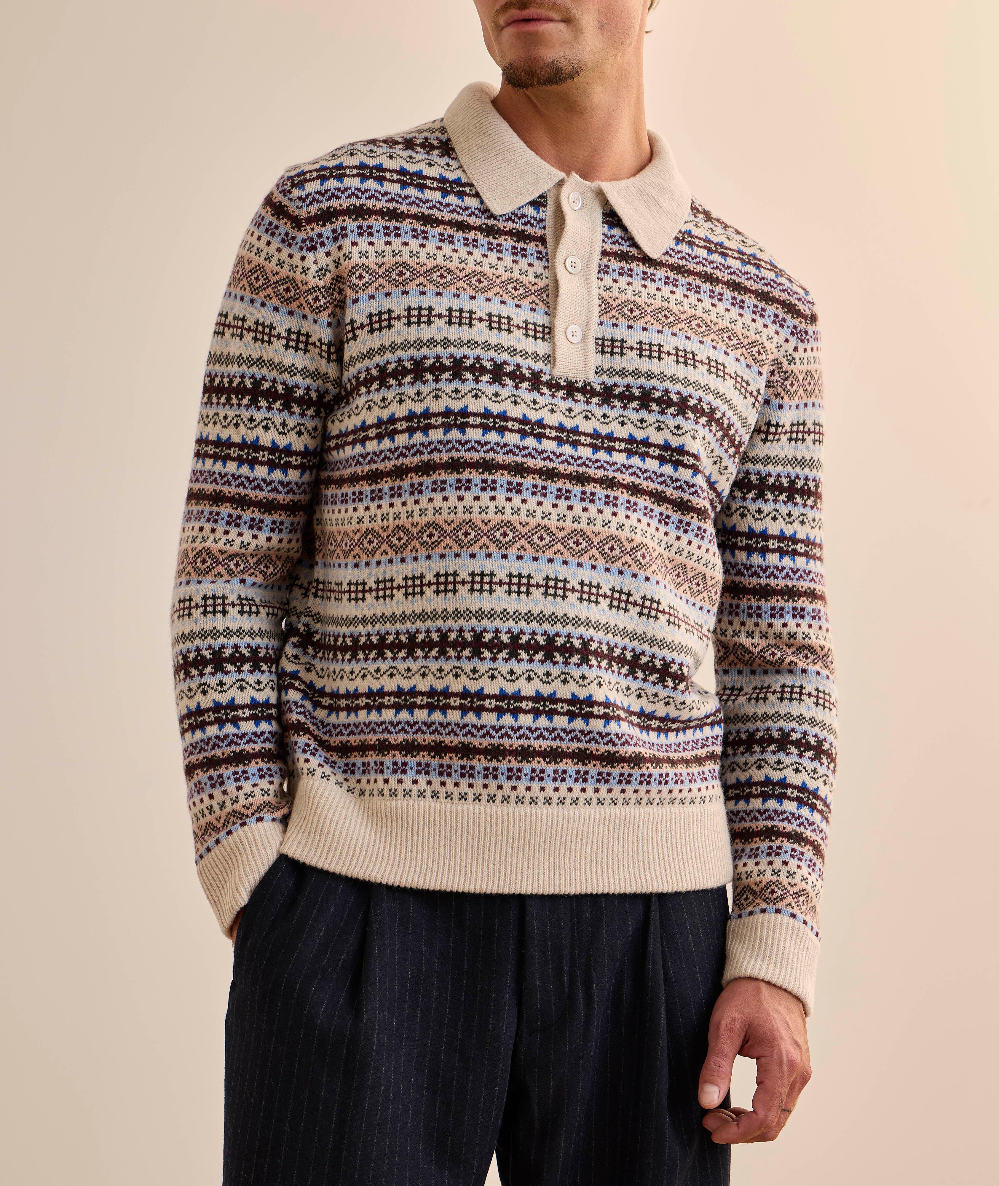 Polo en mélange de laine Robbie image 1