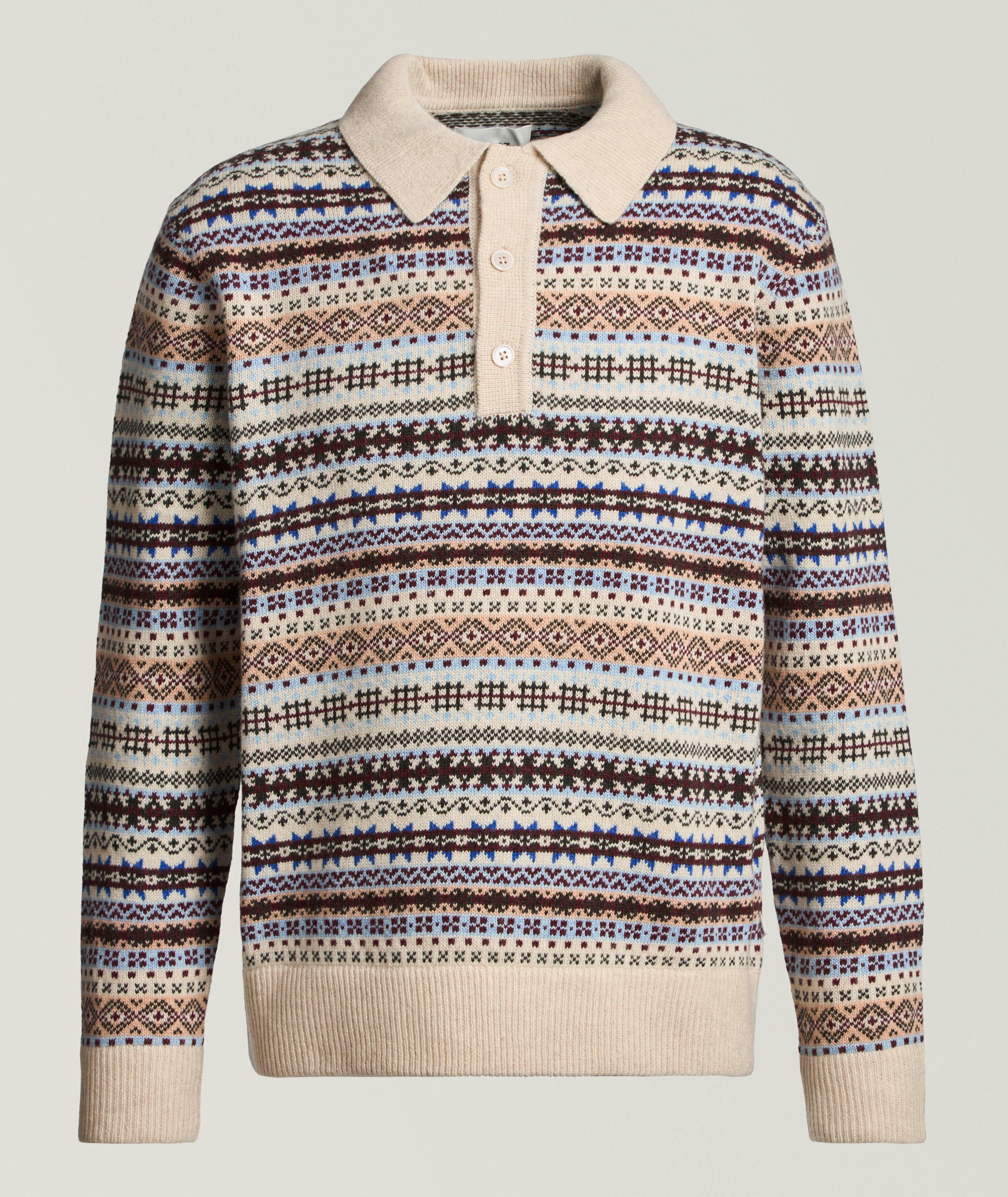 Polo en mélange de laine Robbie image 0