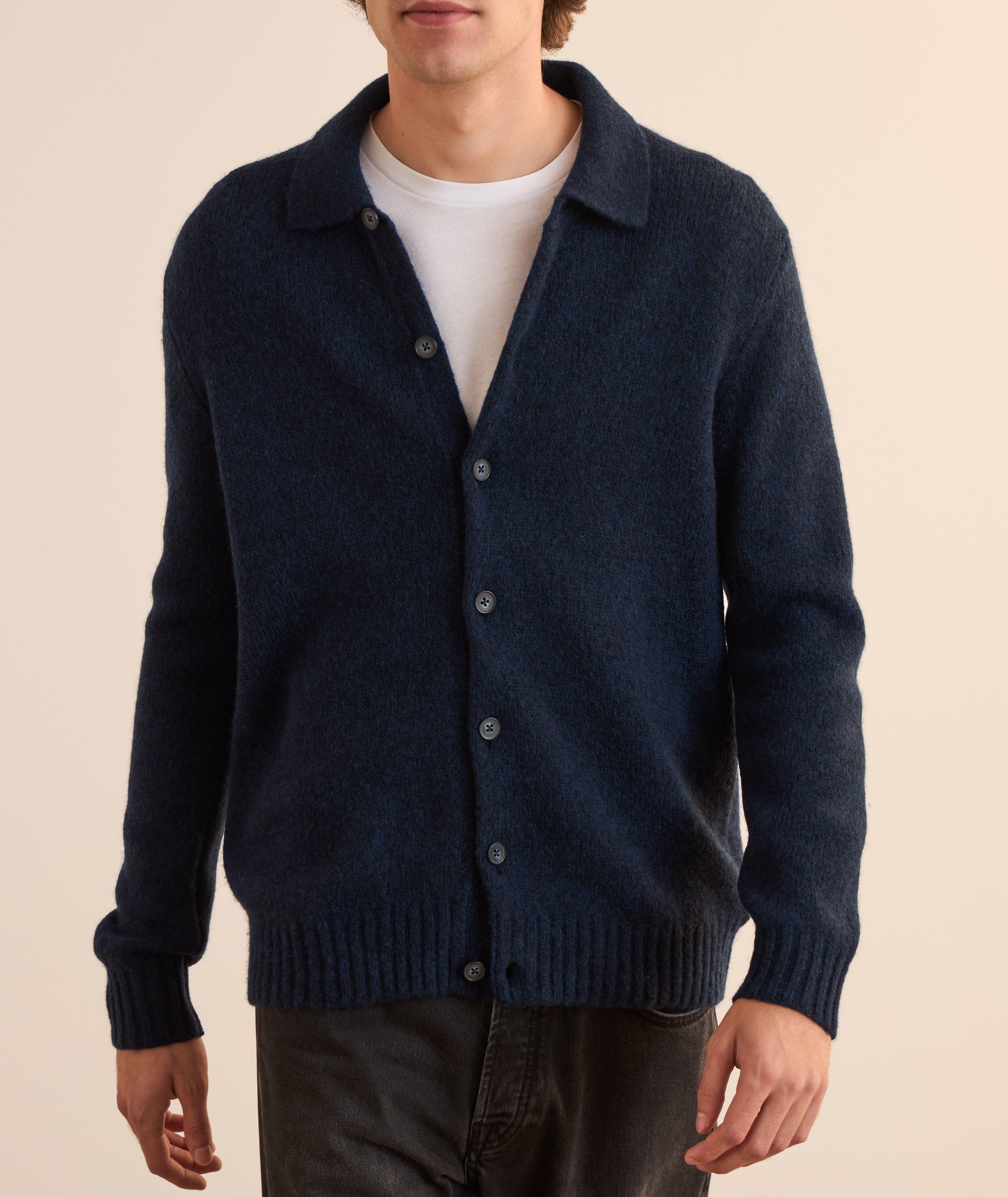 Extrafine Merino Wool-Blend Cardigan image 1