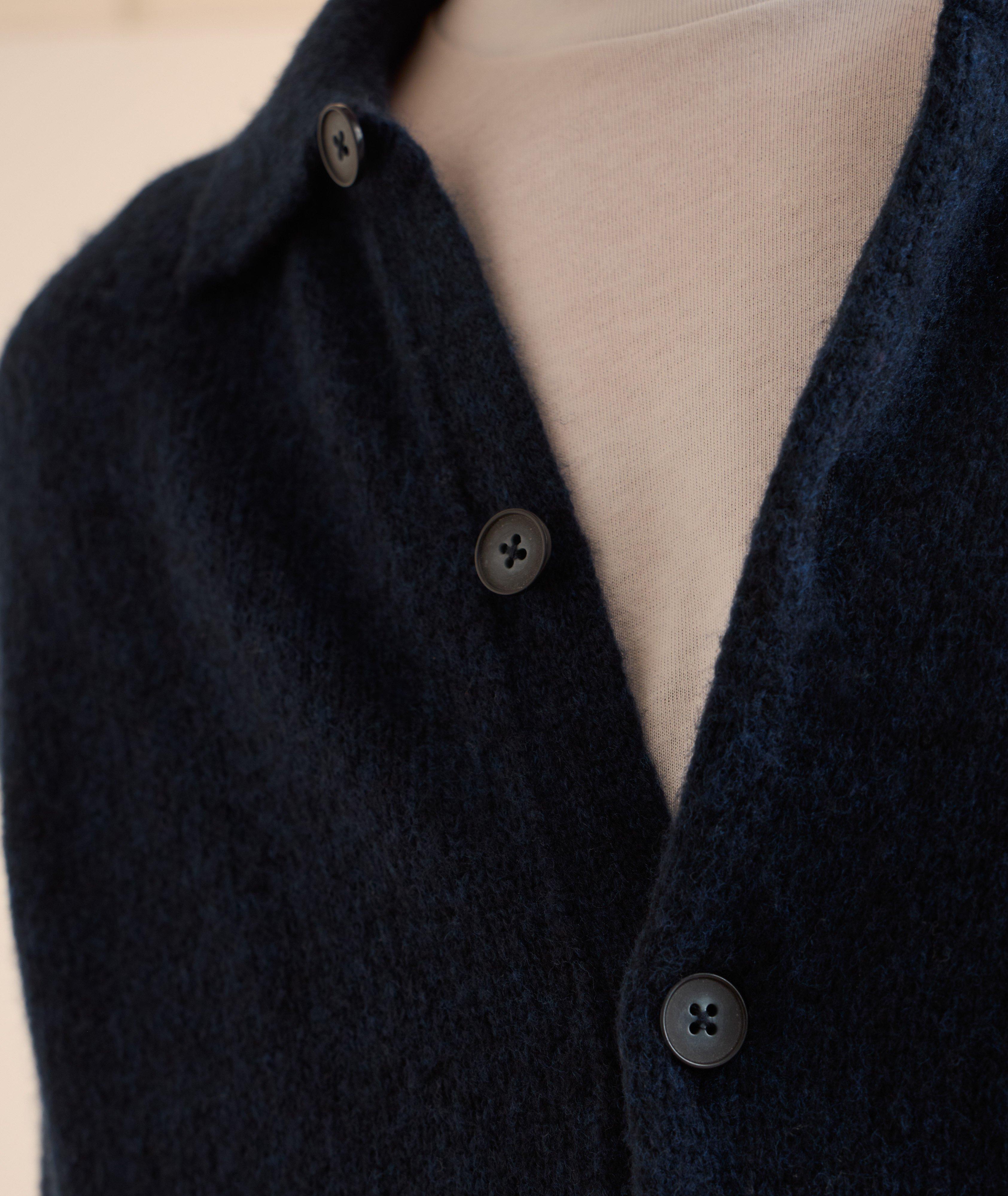 Extrafine Merino Wool-Blend Cardigan image 3