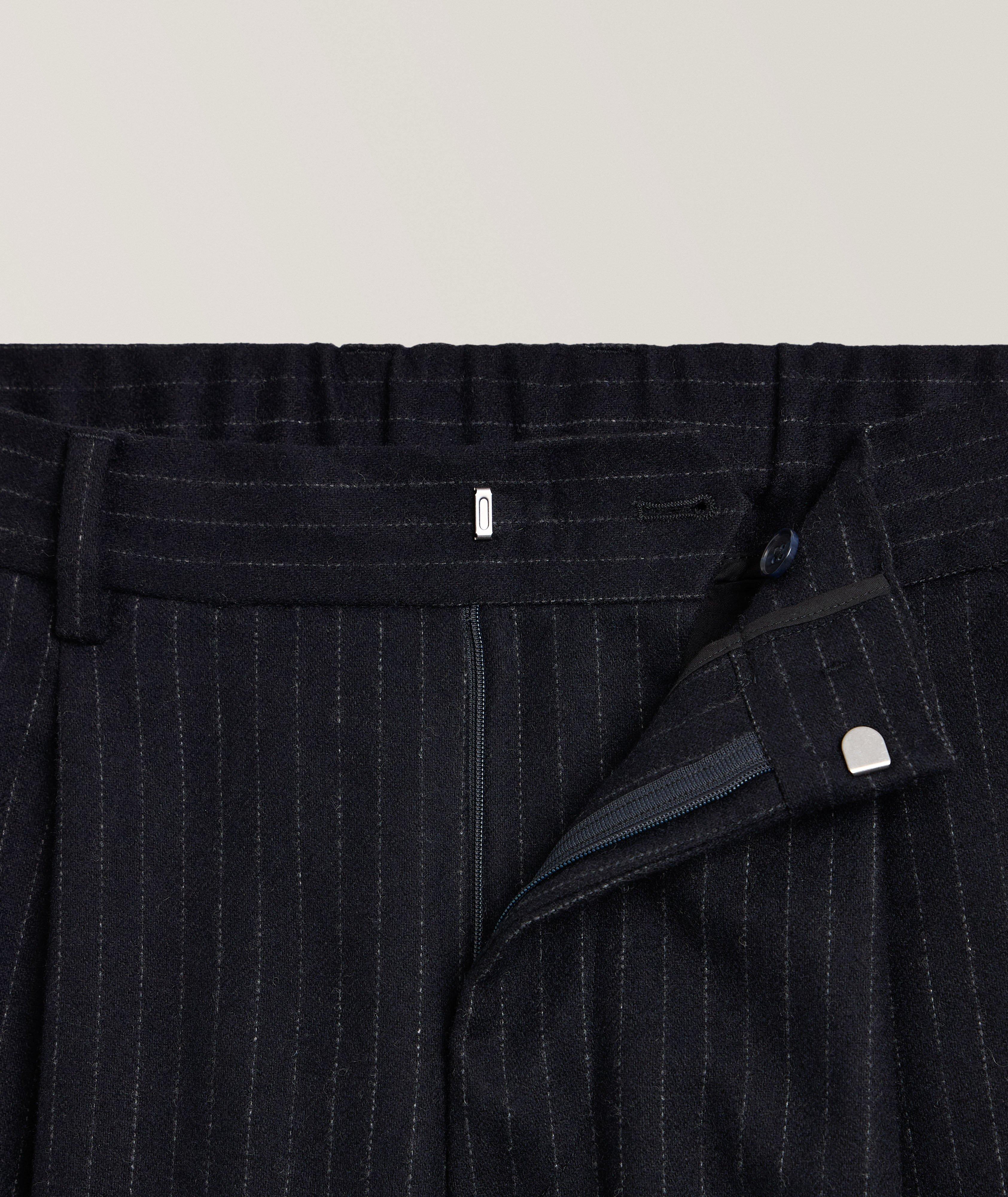 Muster Pinstripe Wide-Leg Trousers image 1