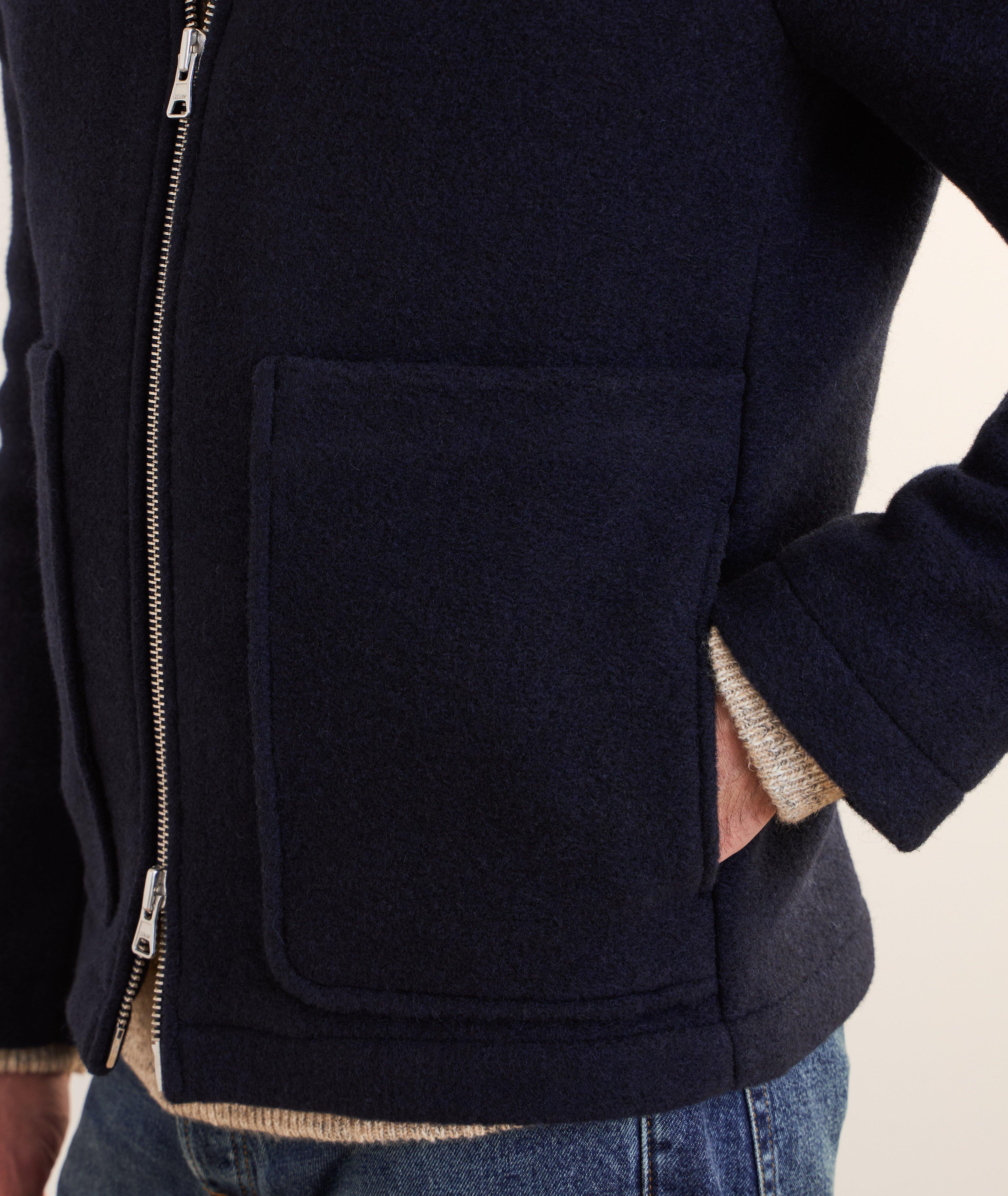 Blouson Gael en mélange de laine image 3