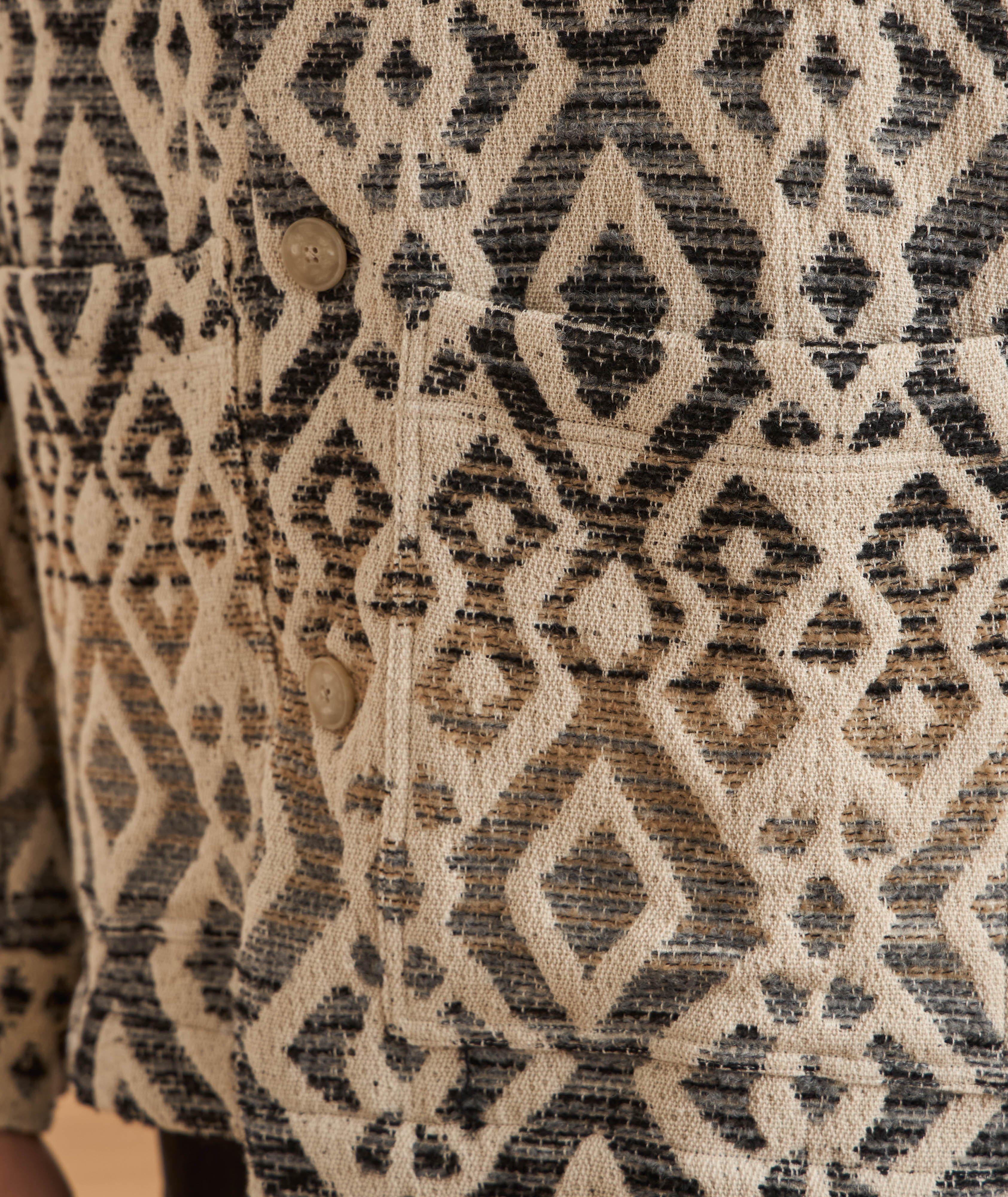 Surchemise Blaze en jacquard de coton mélangé image 3