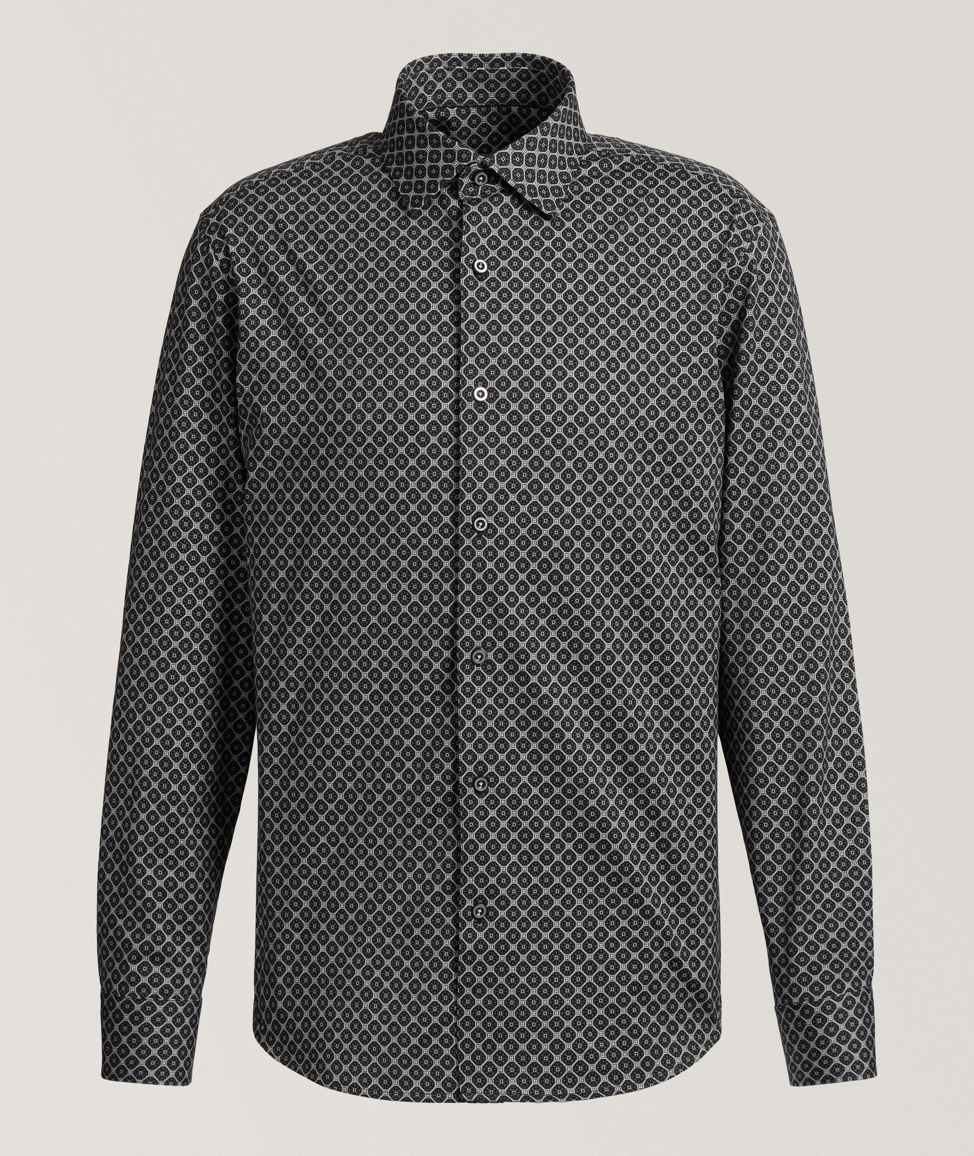 Geo-Print OoohCotton Shirt image 0