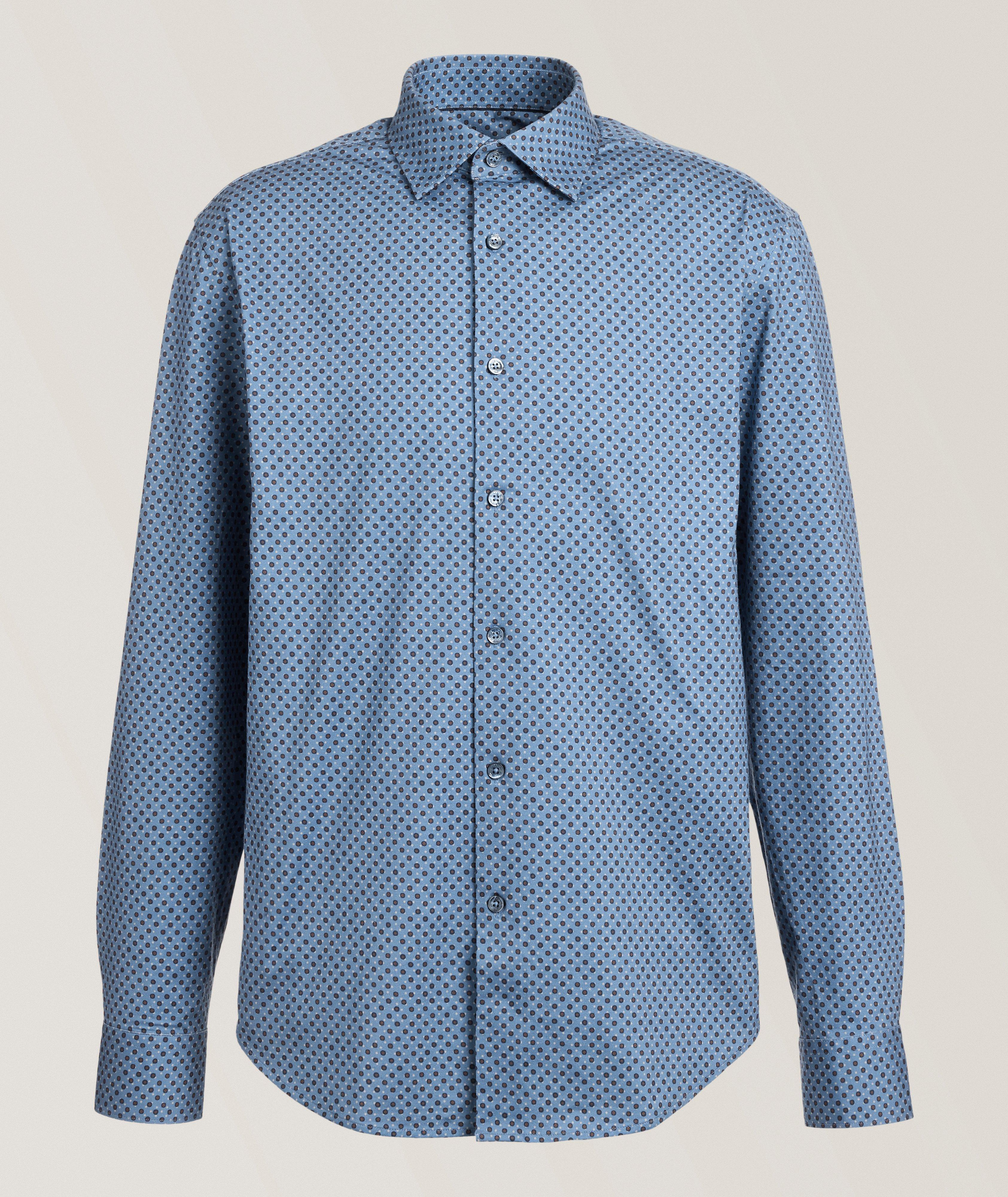 Chemise James à motif géométrique en OoohCotton® image 0