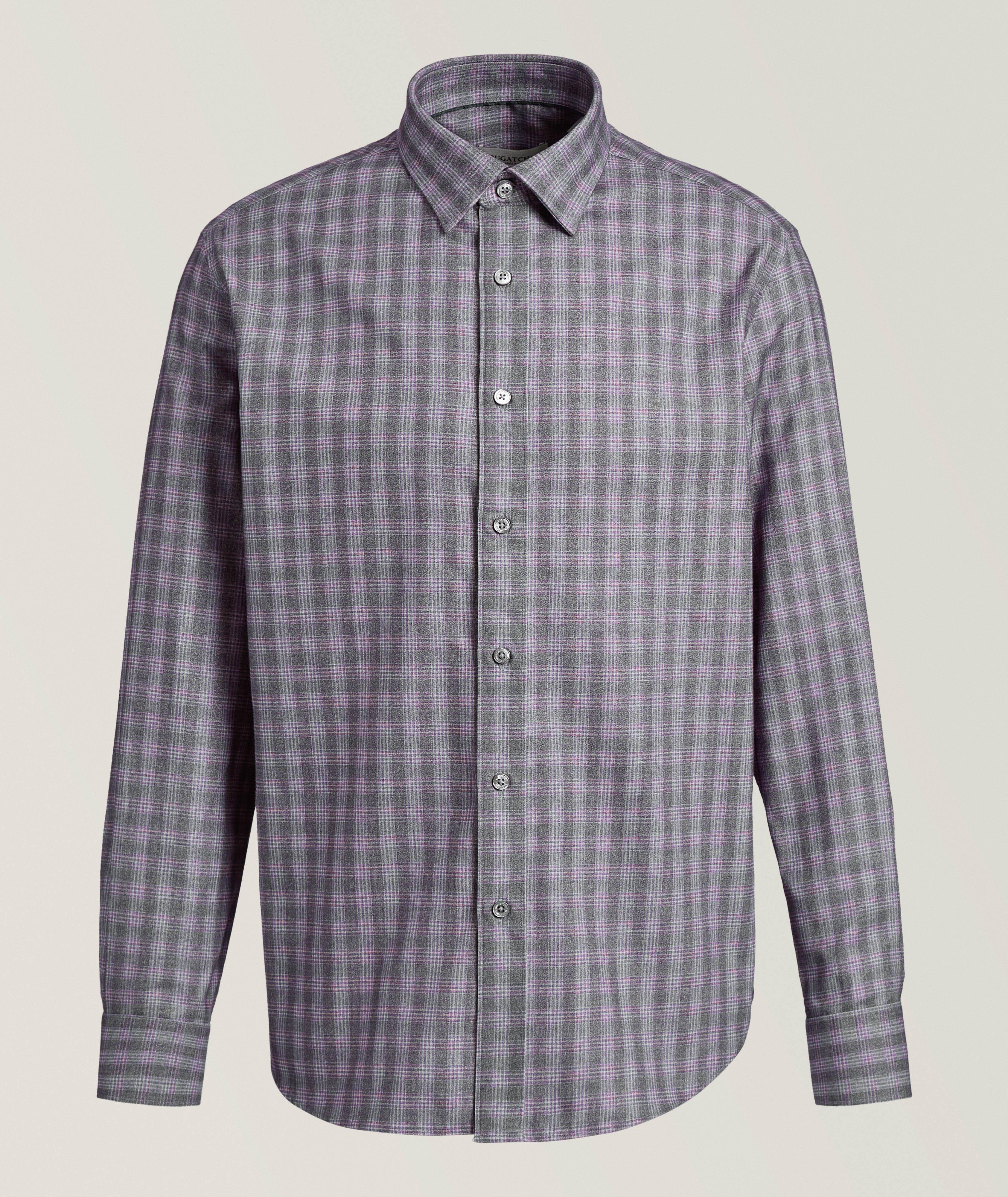 Chemise en flanelle de coton à carreaux image 0