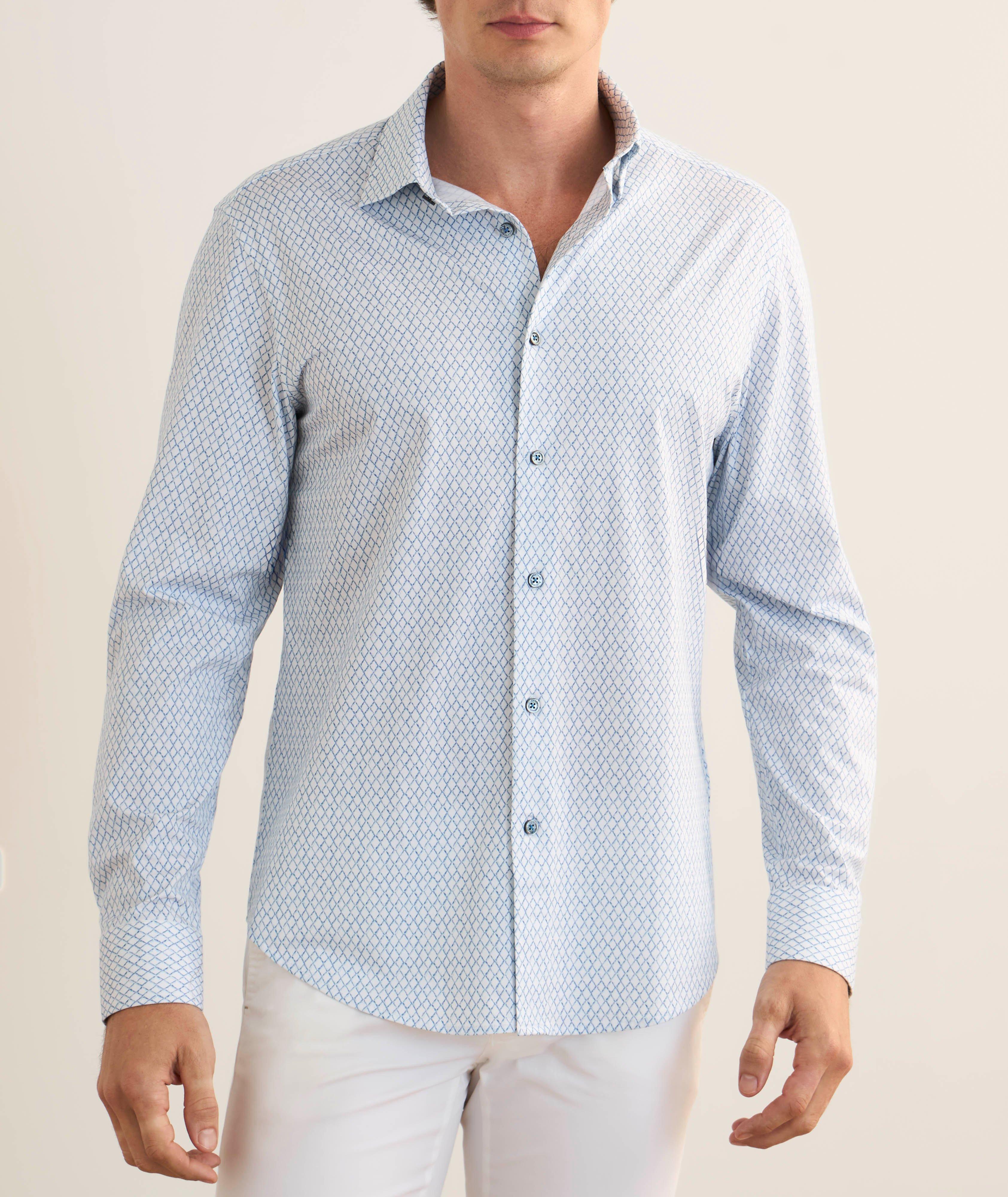Chemise en OoohCotton à imprimé losanges image 1