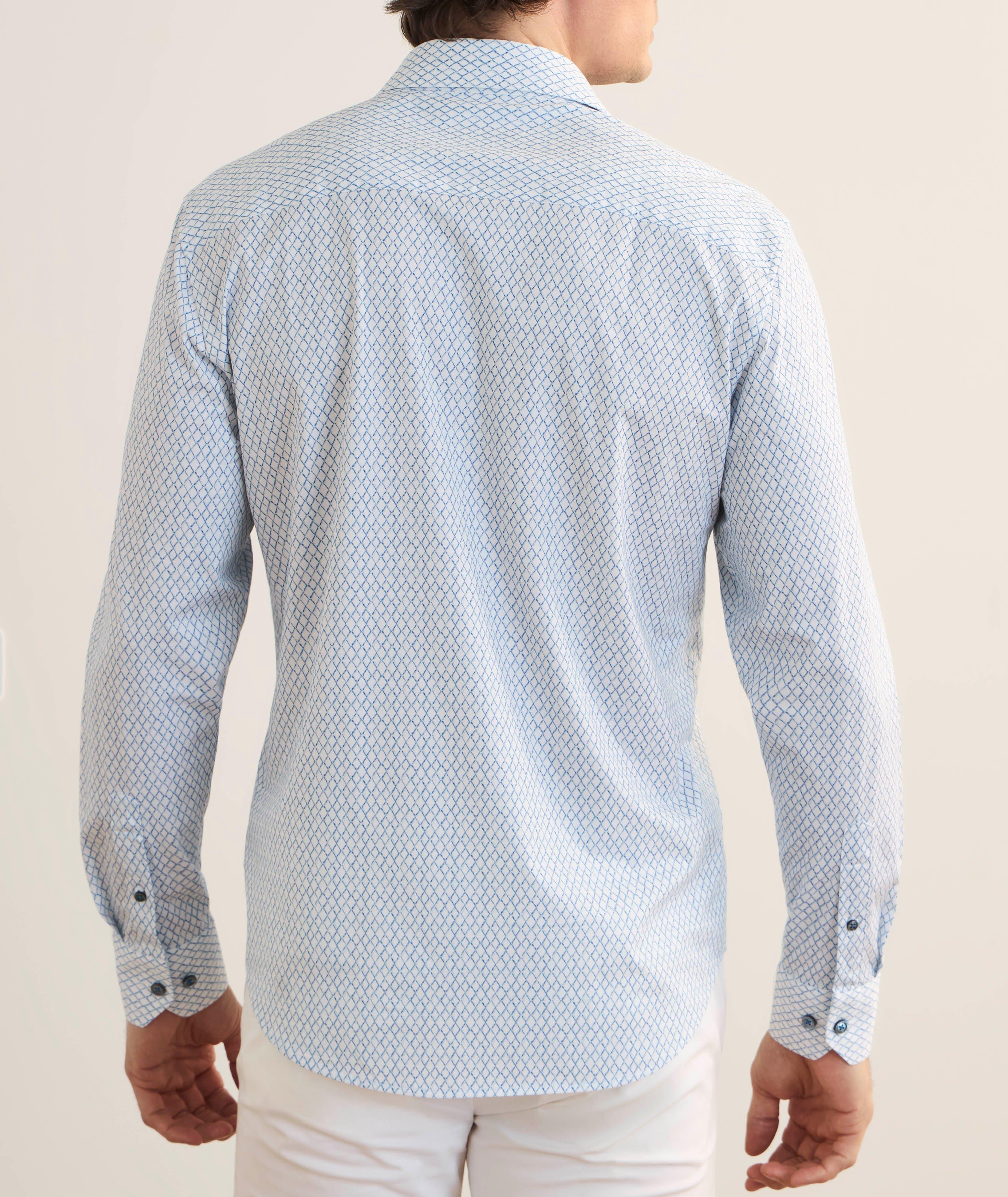 Chemise en OoohCotton à imprimé losanges image 2