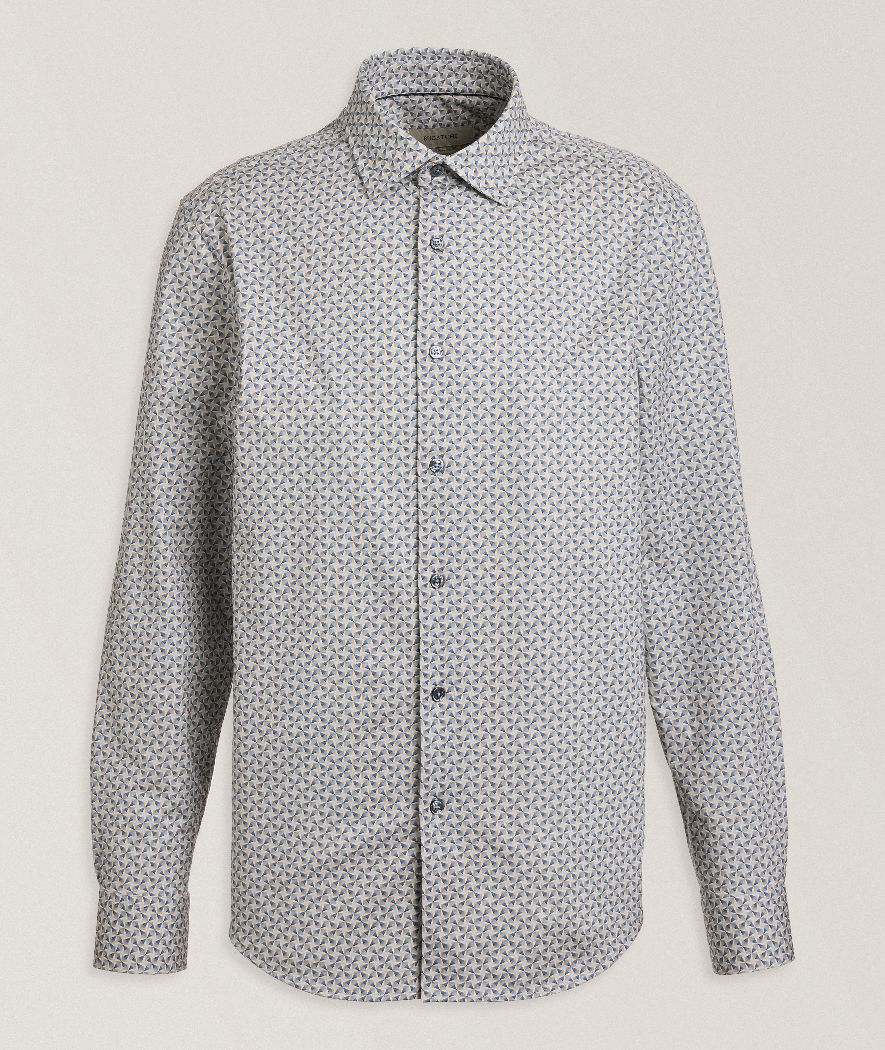 Chemise James à motif géométrique en OoohCotton® image 0