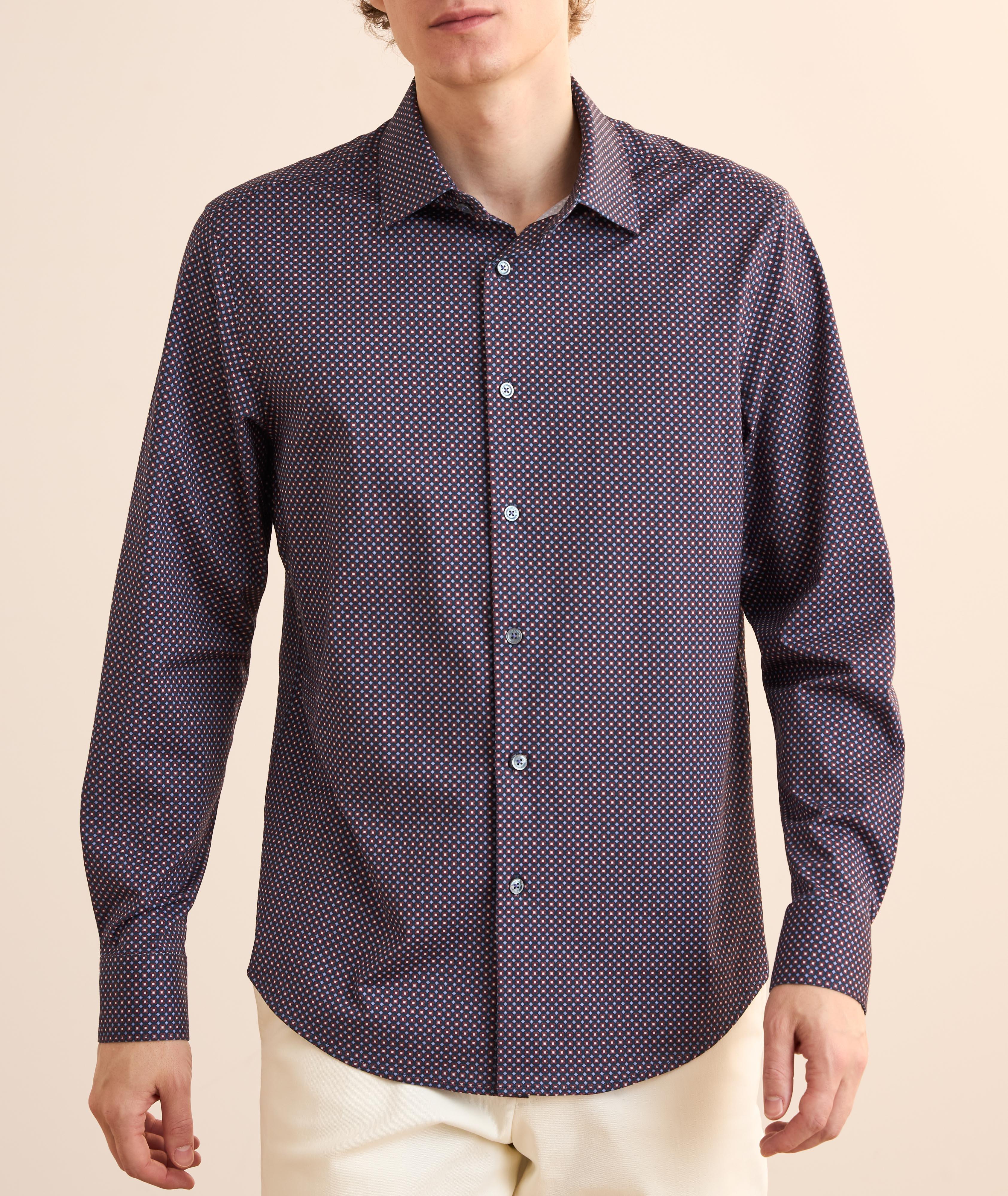 Chemise James à motif mosaïque image 1