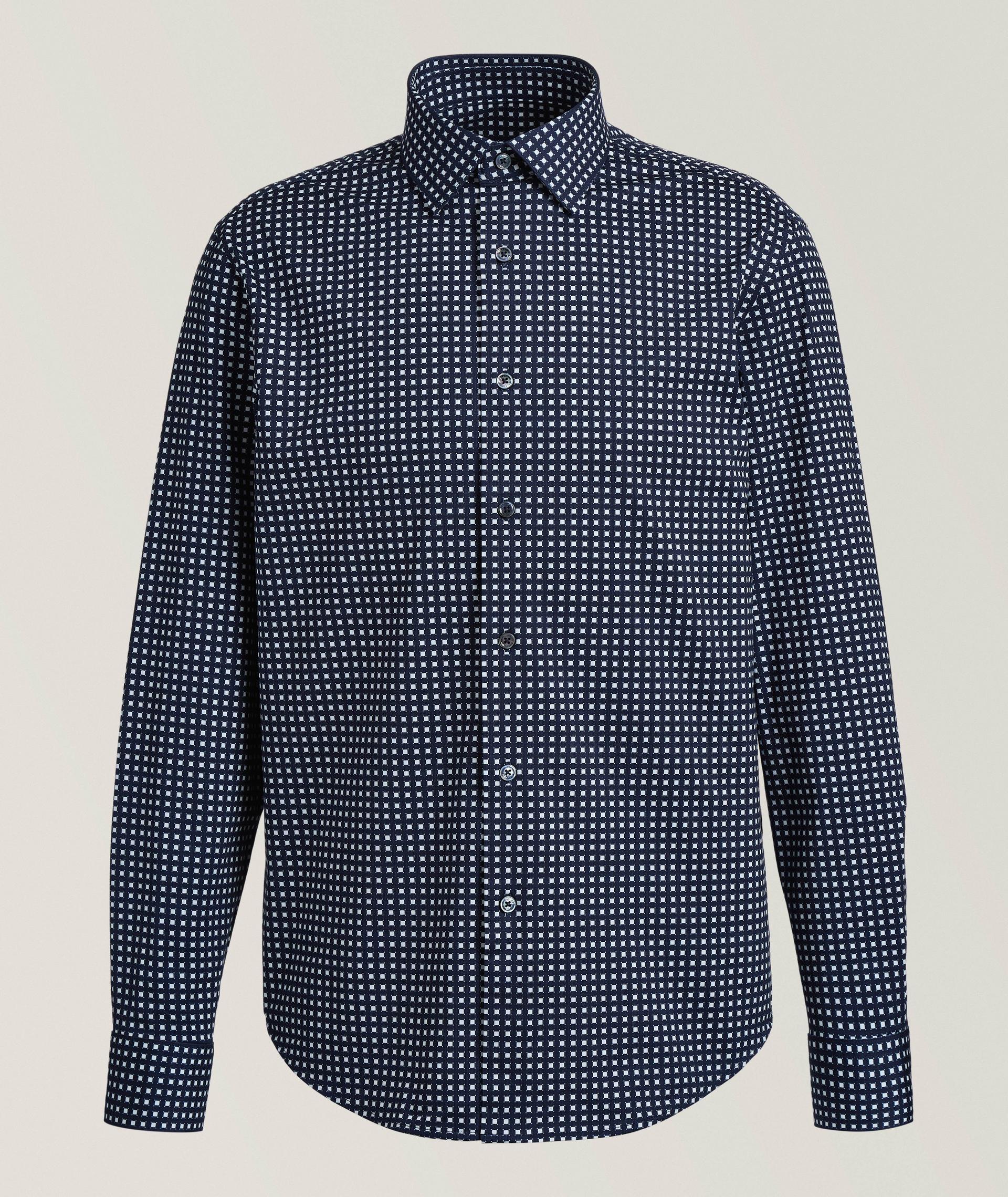 Chemise en OoohCotton à imprimé géométrique image 0