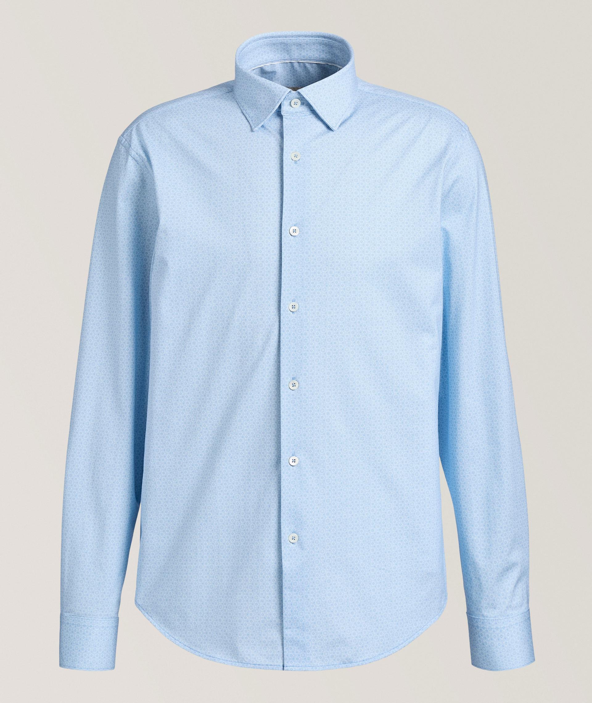 Chemise en OoohCotton à imprimé géométrique image 0