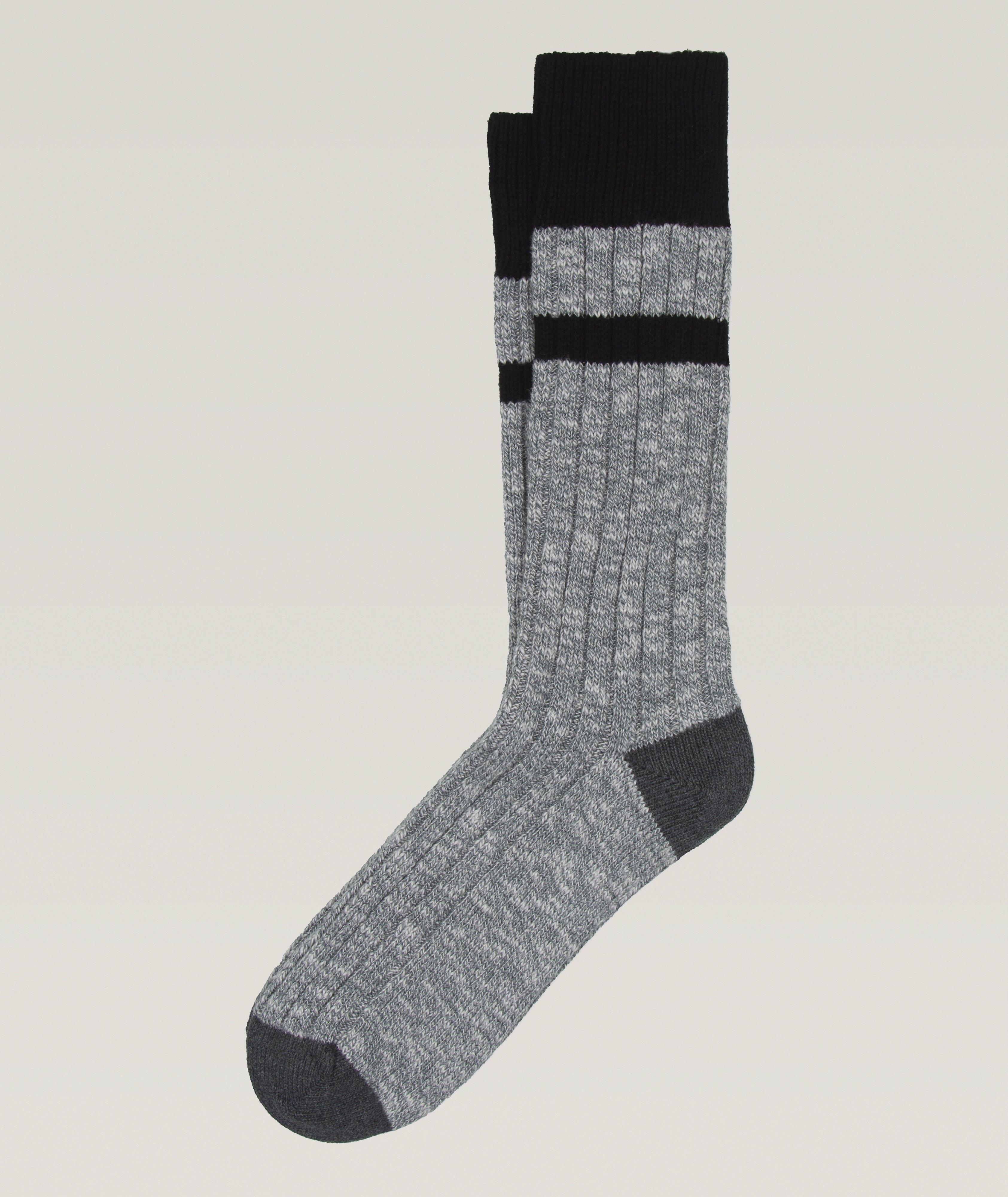 Jura Ribbed Cotton Athletic Socks image 0