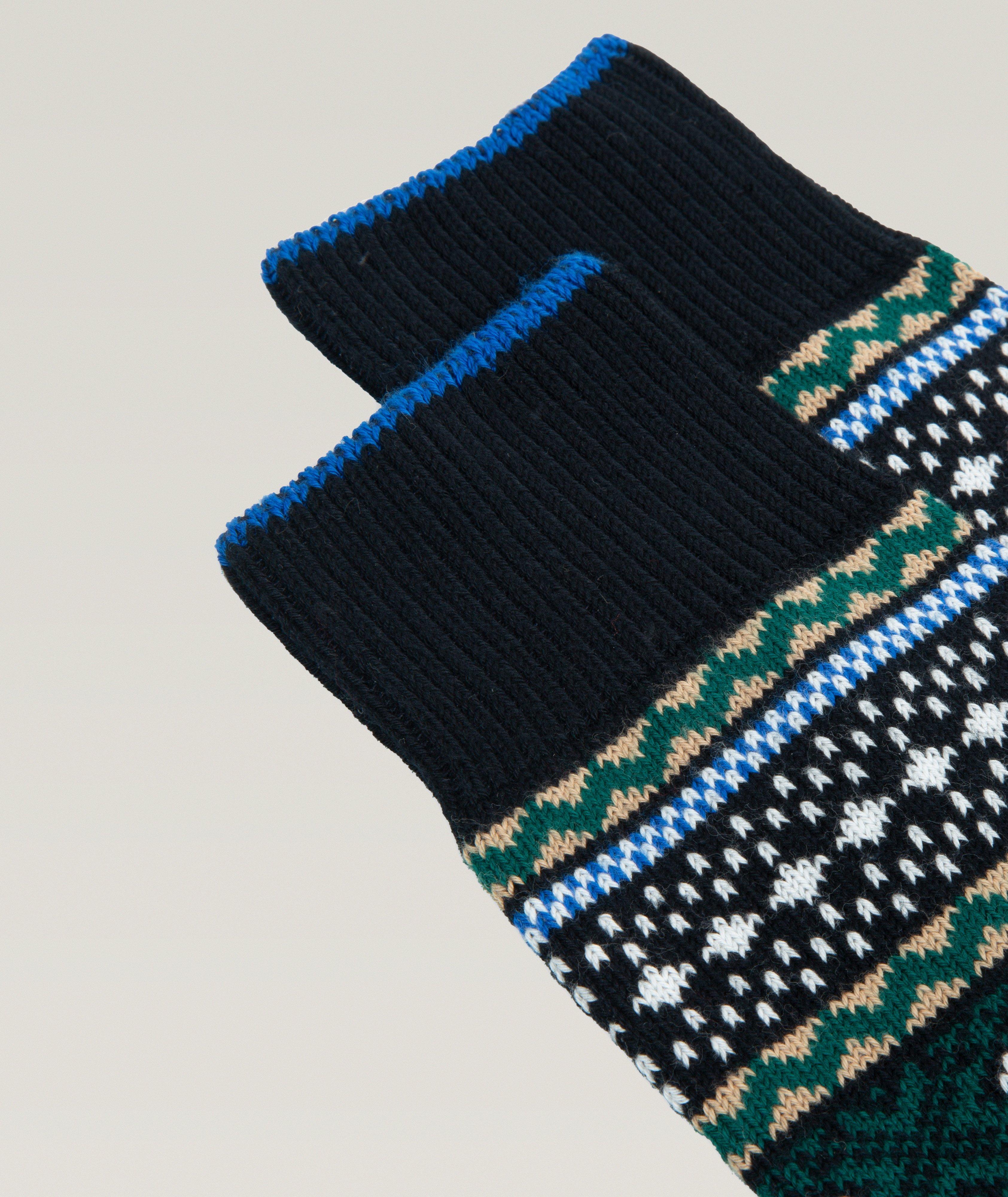 Chaussettes Corvara en tricot jacquard image 1