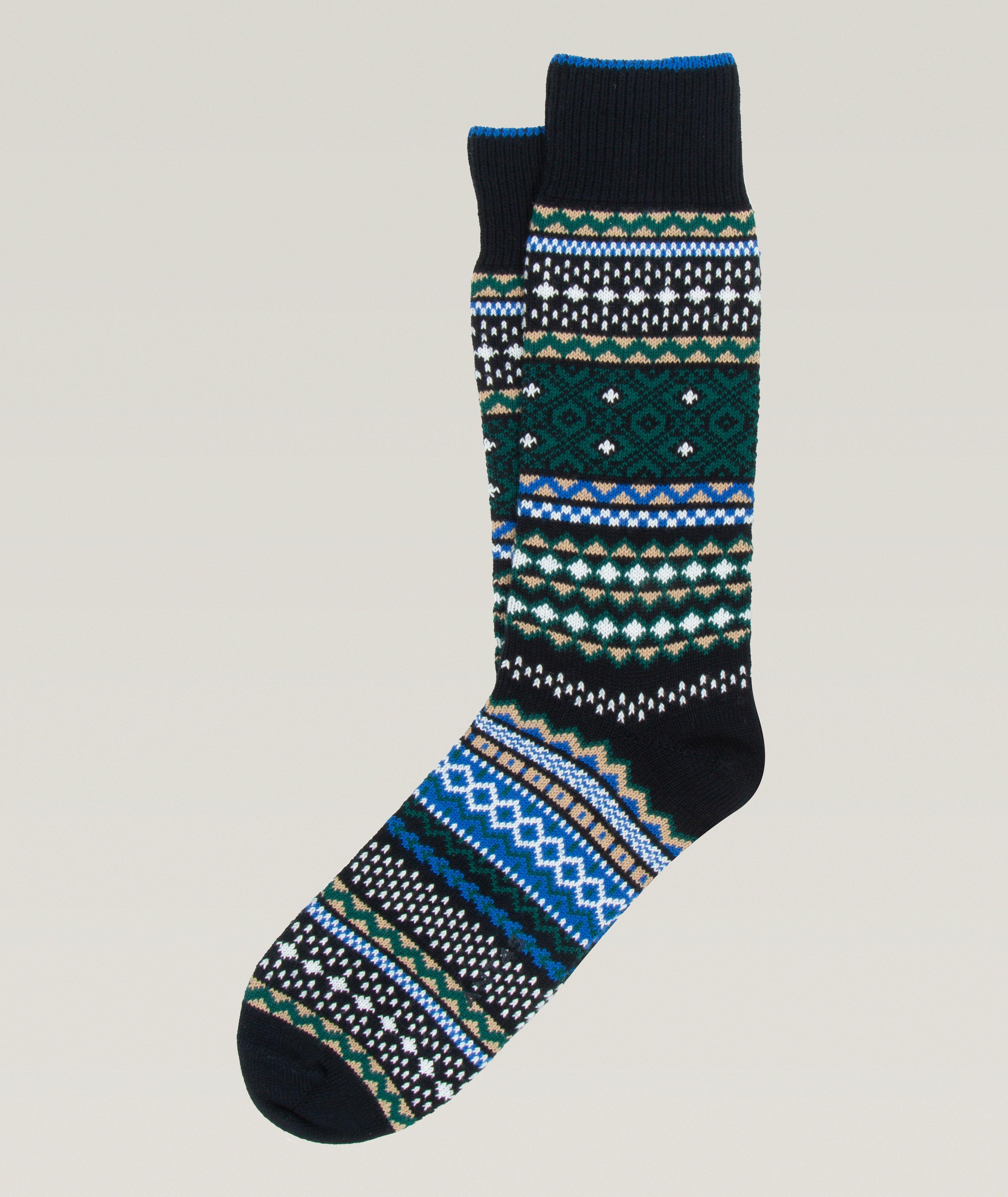 Chaussettes Corvara en tricot jacquard image 0