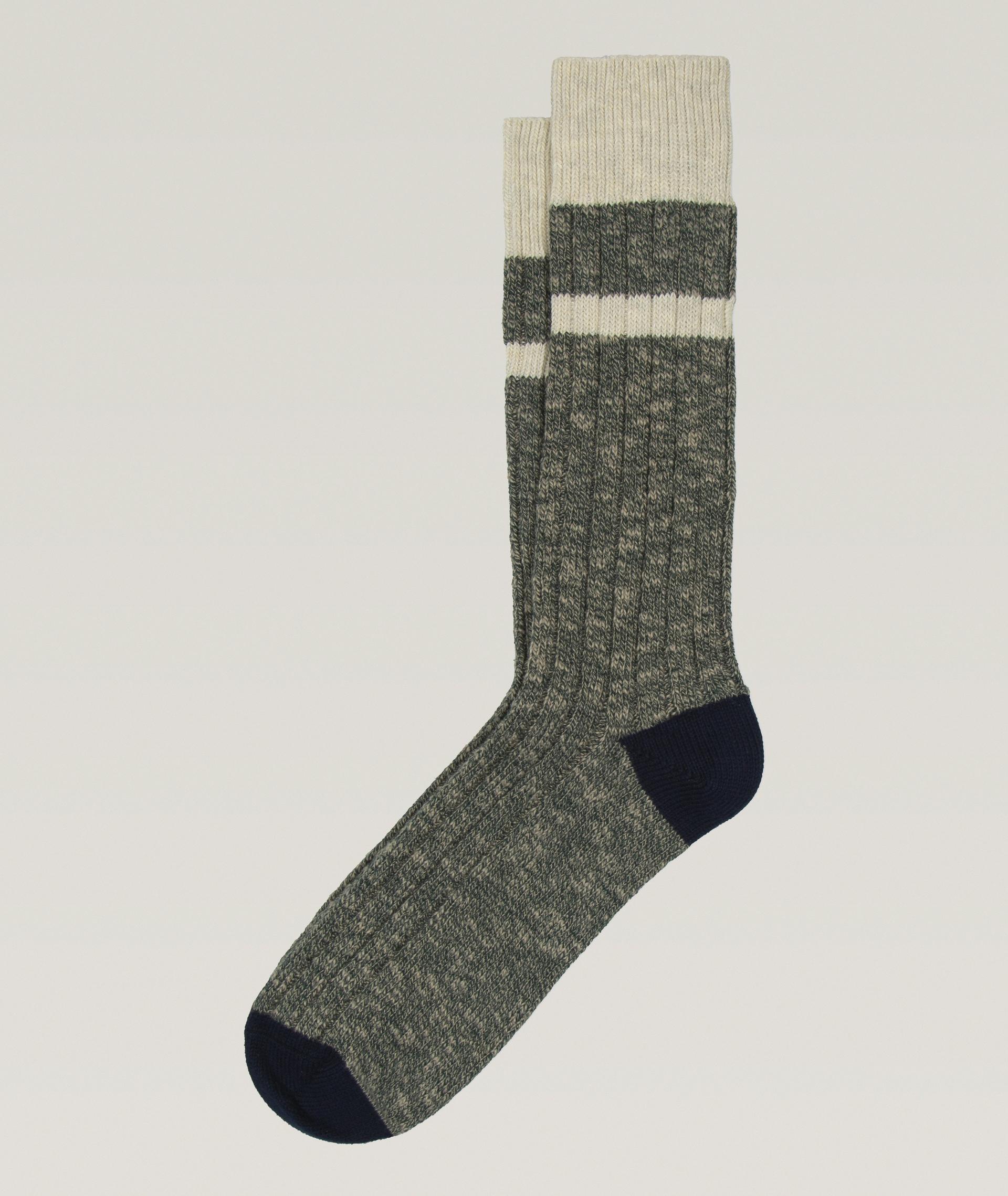 Jura Ribbed Cotton Athletic Socks image 0