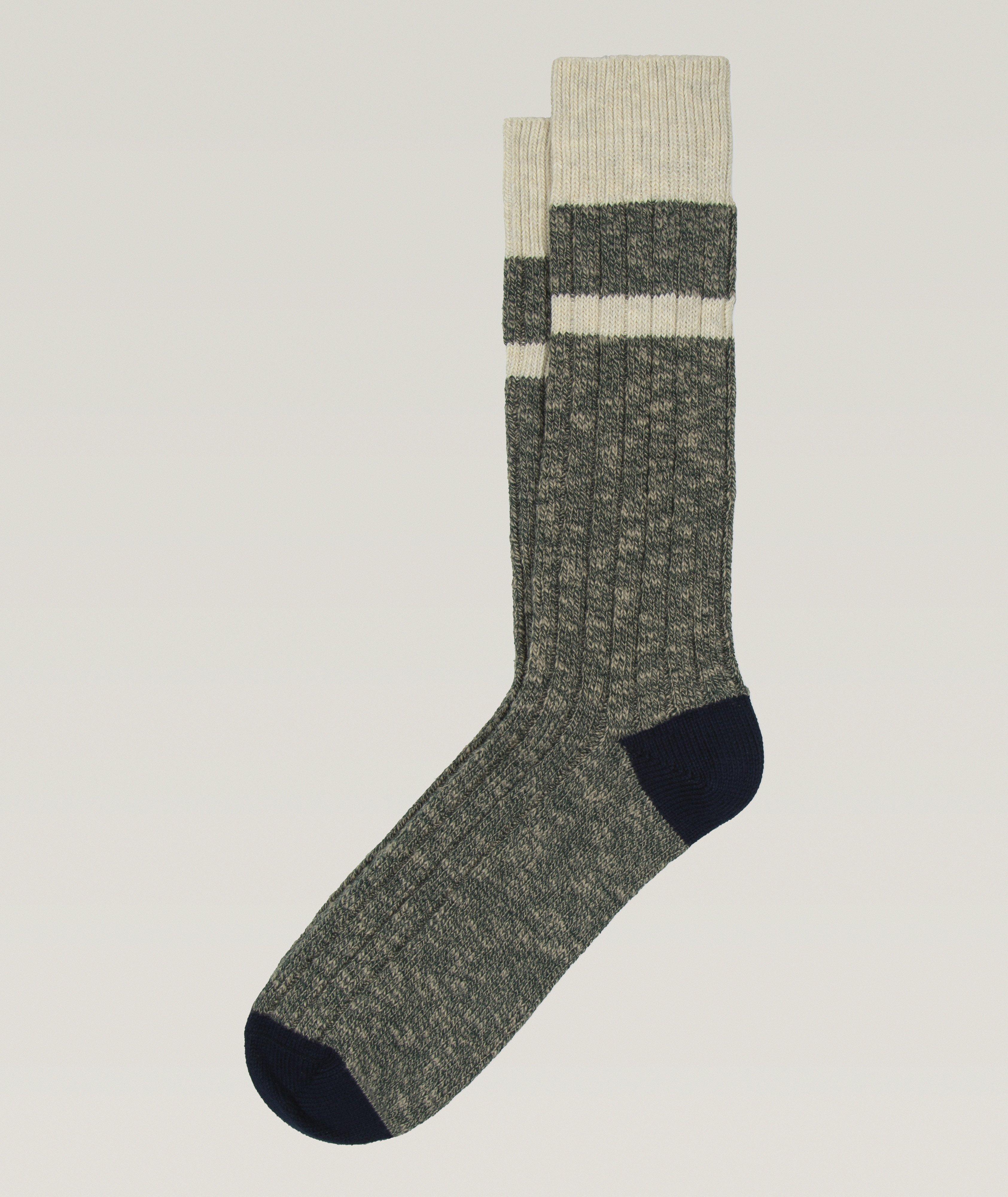 Jura Ribbed Cotton Athletic Socks image 0