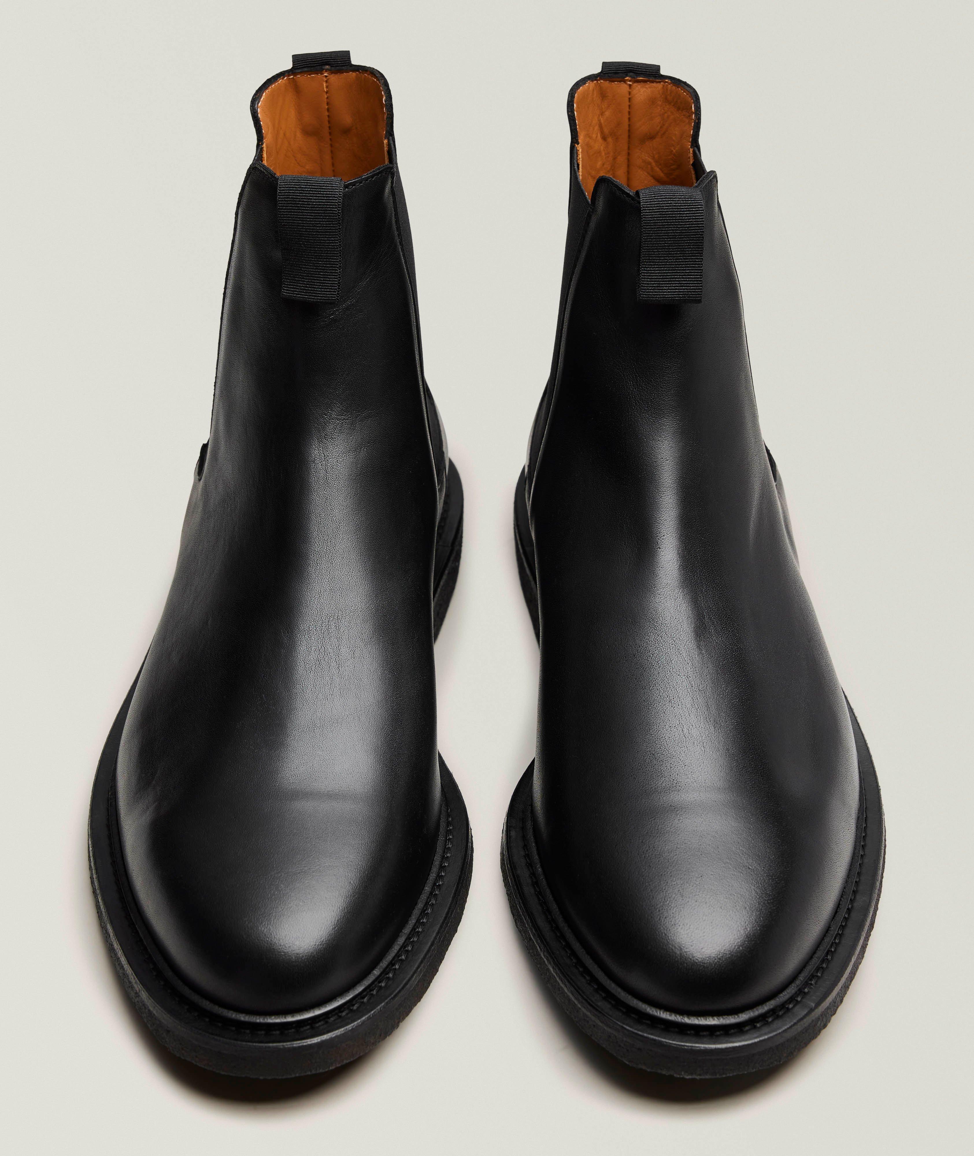 Botte de style Chelsea en cuir image 1