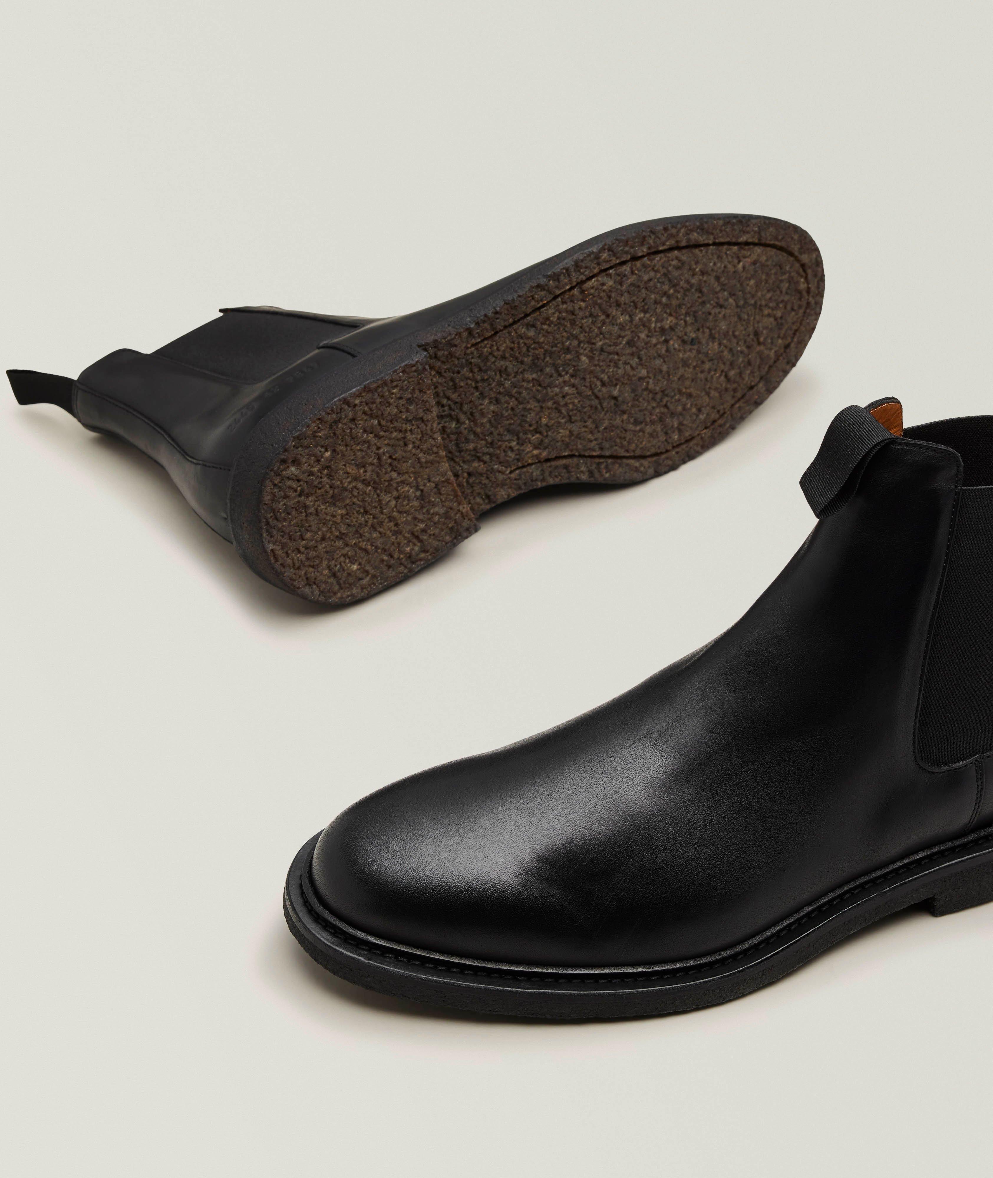 Botte de style Chelsea en cuir image 3