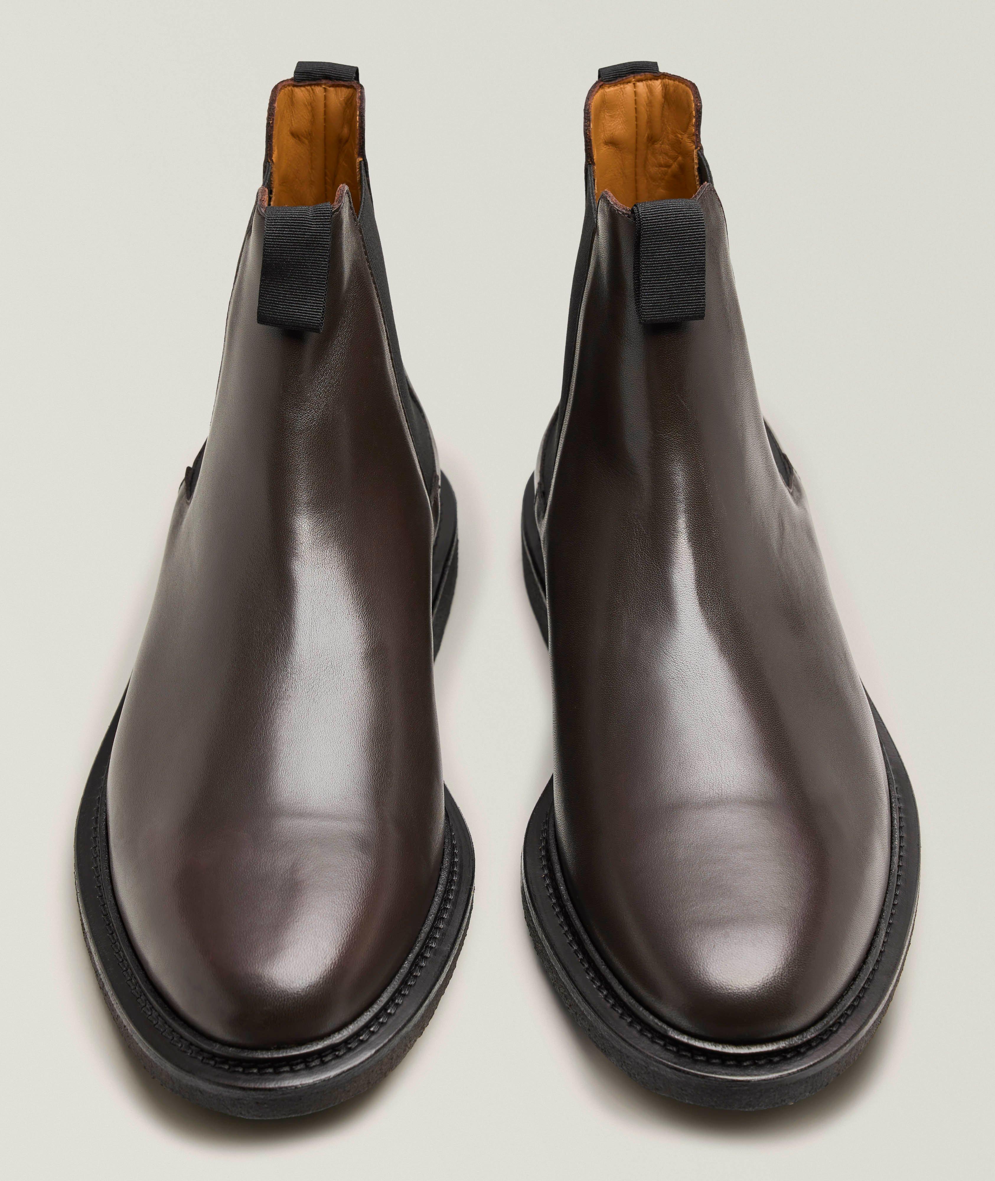 Botte de style Chelsea en cuir image 1