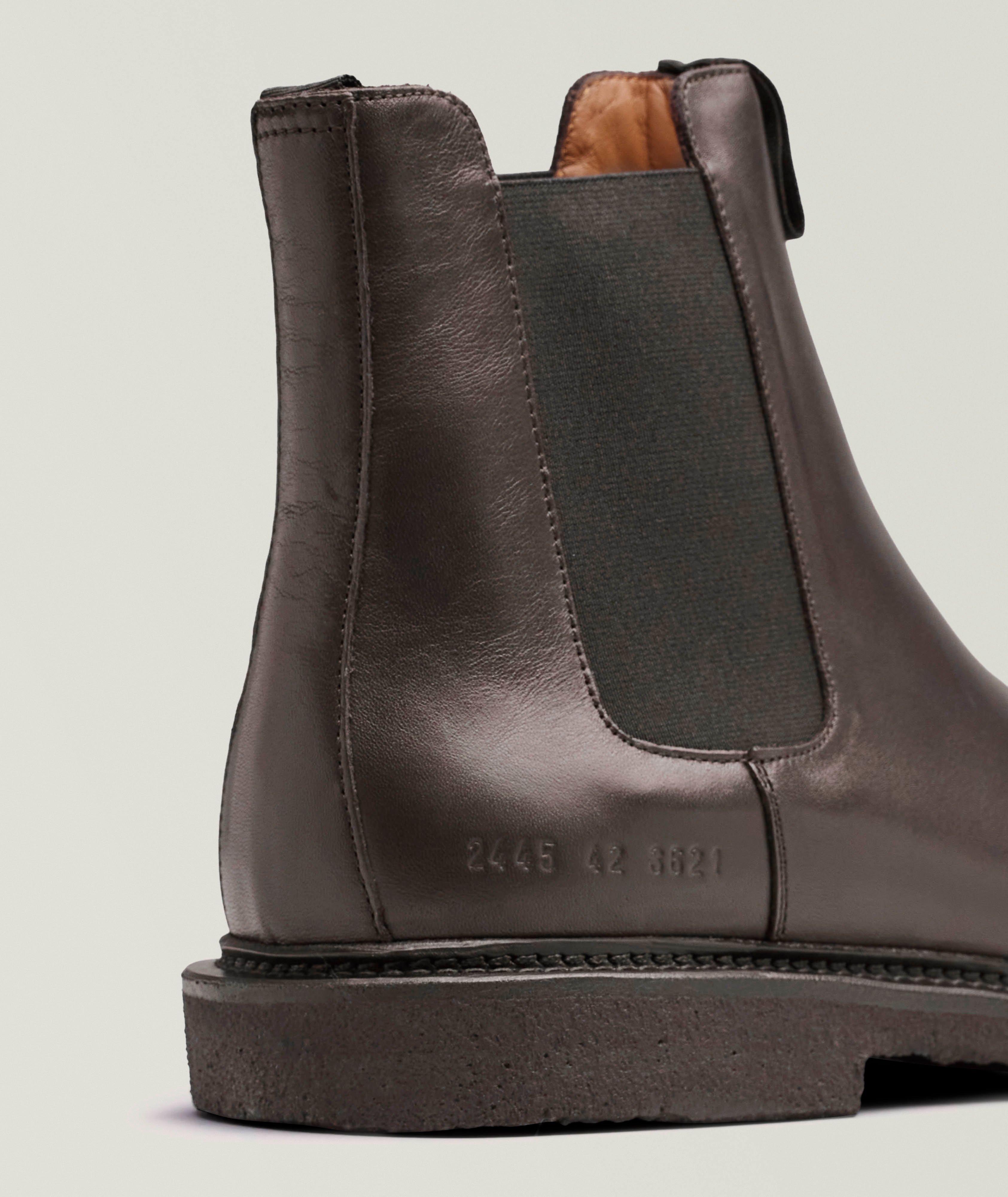 Botte de style Chelsea en cuir image 2