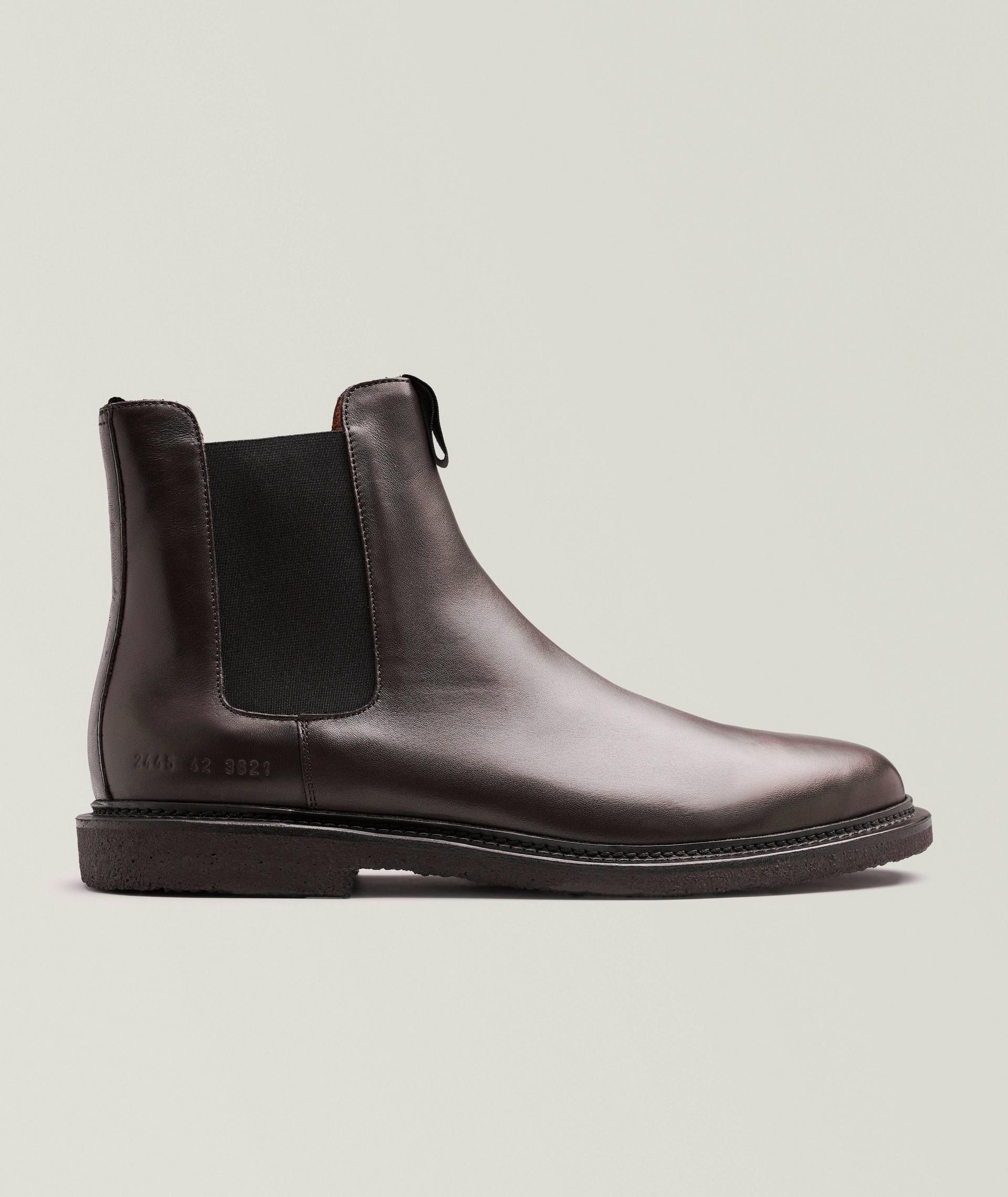 Botte de style Chelsea en cuir image 0