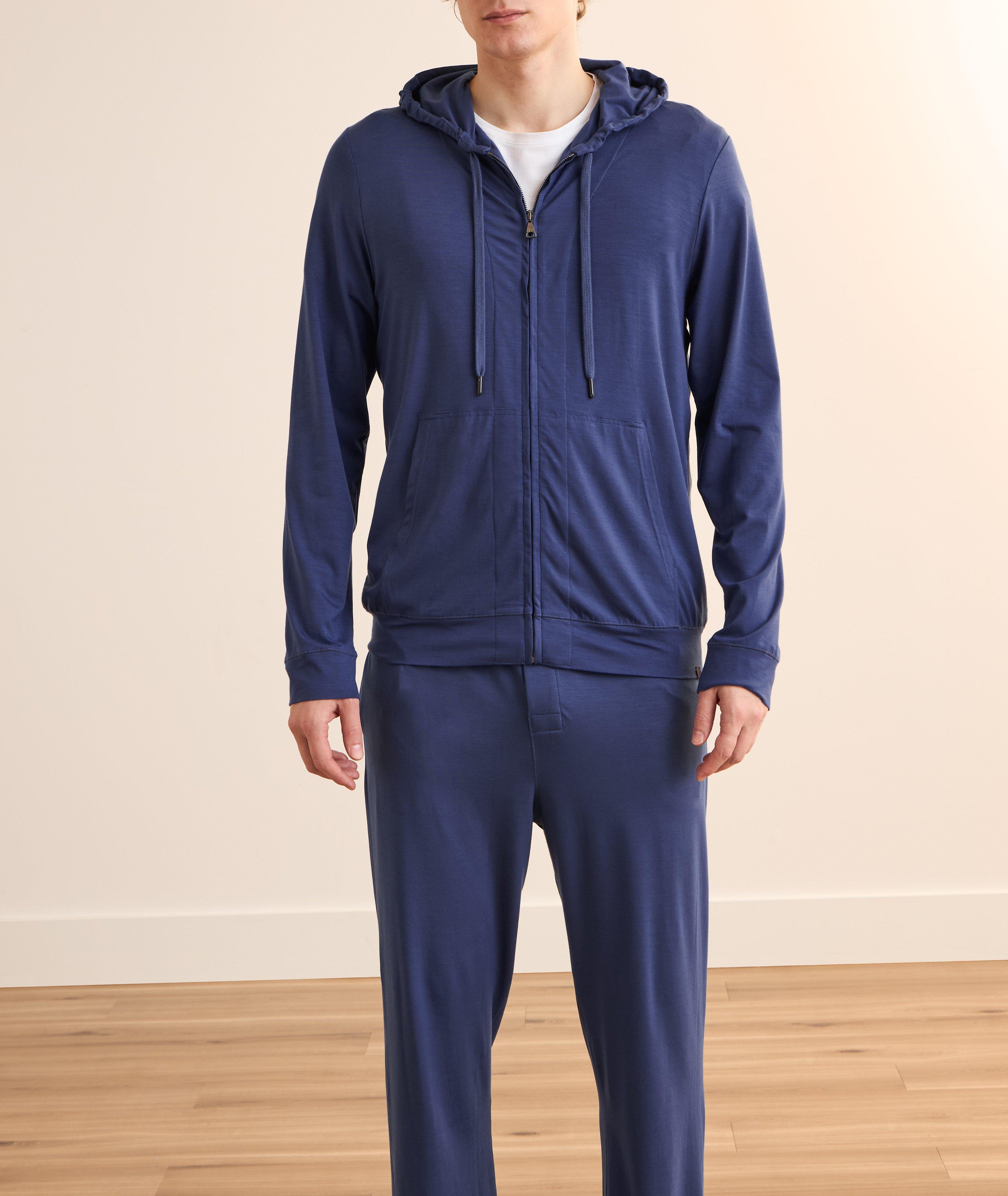 Chandail à capuchon Basel en modal extensible microfibre image 1