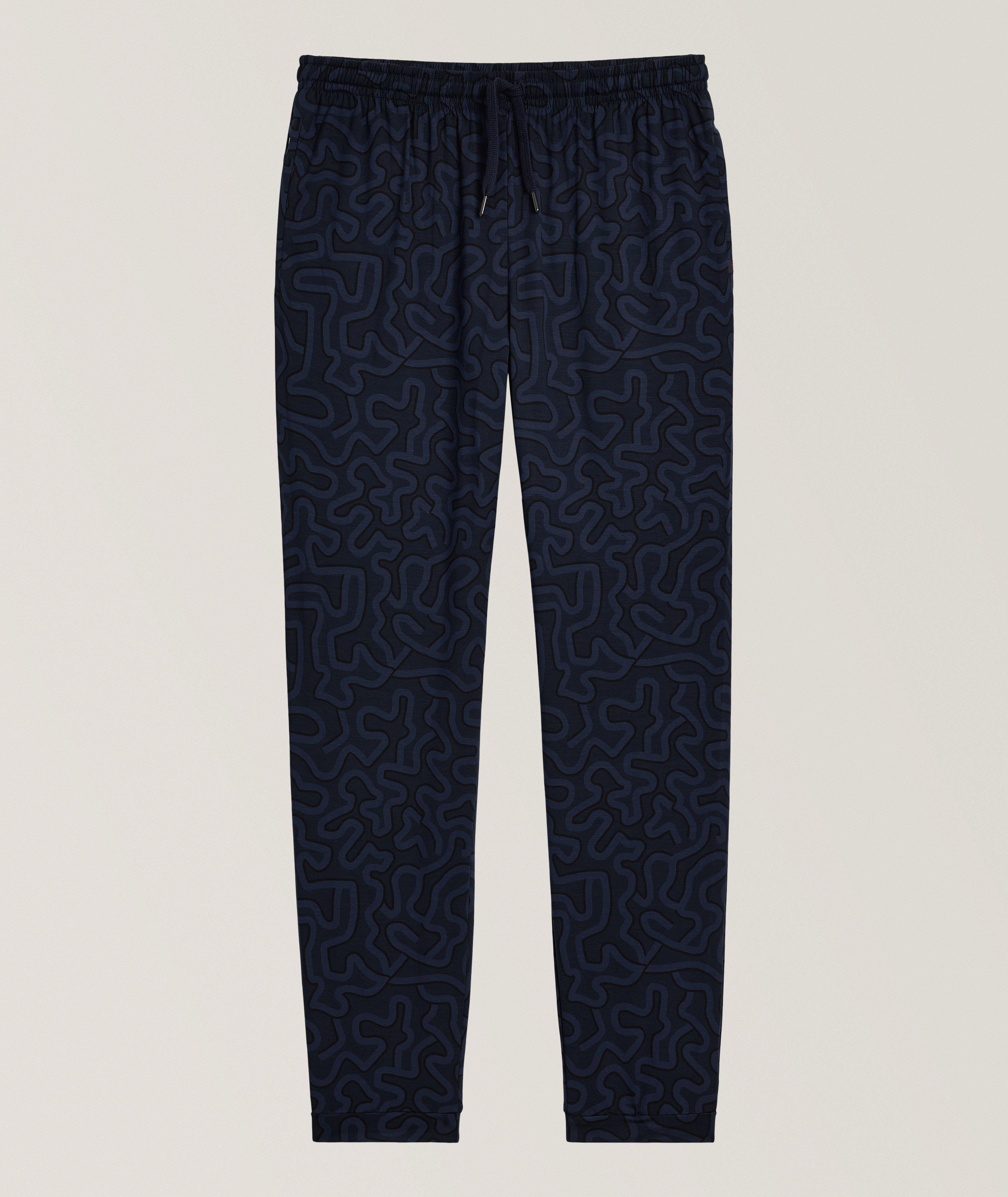 Pantalon de pyjama London à motif gribouillis image 0
