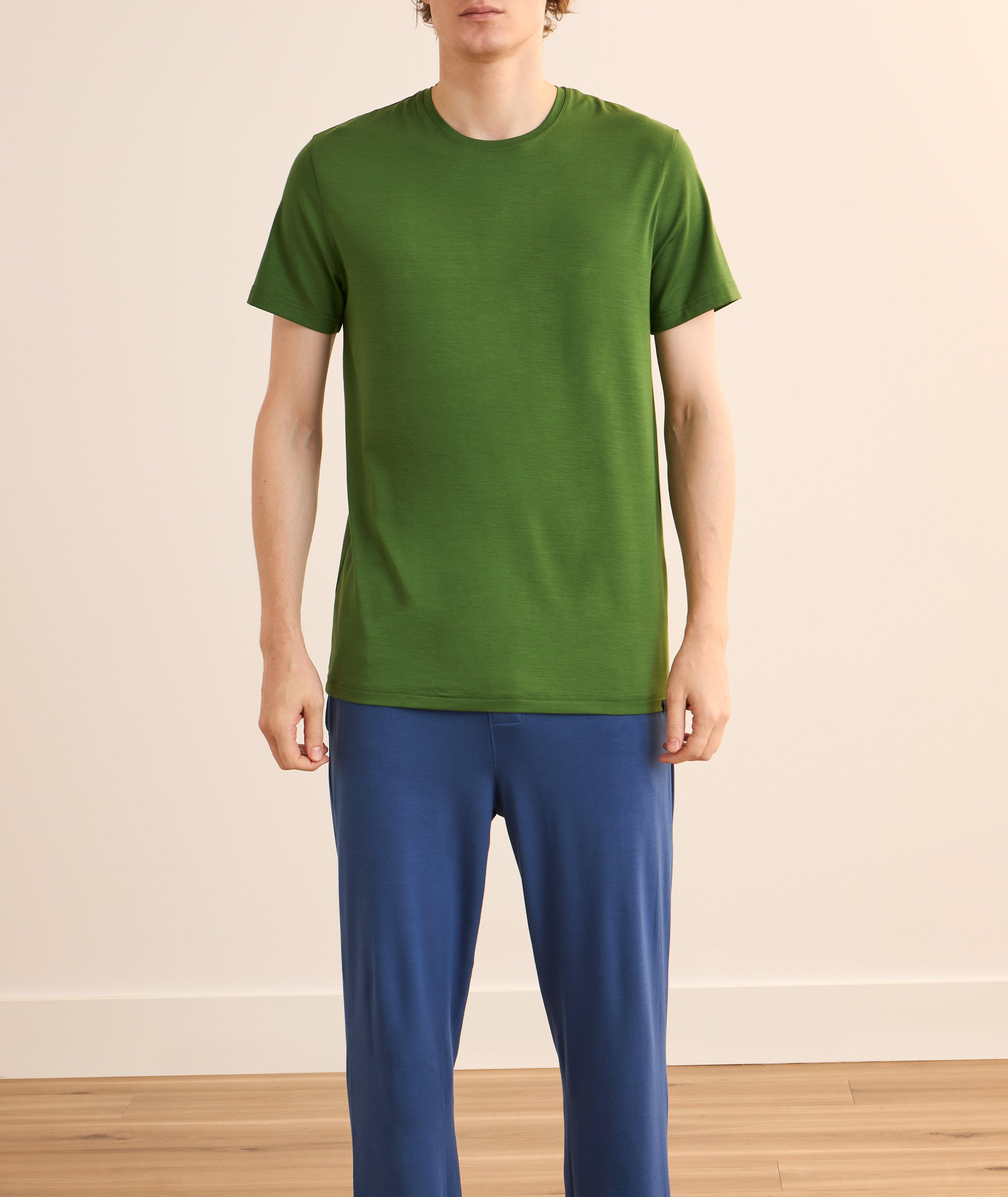 Basel Micro Stretch-Modal T-Shirt image 1