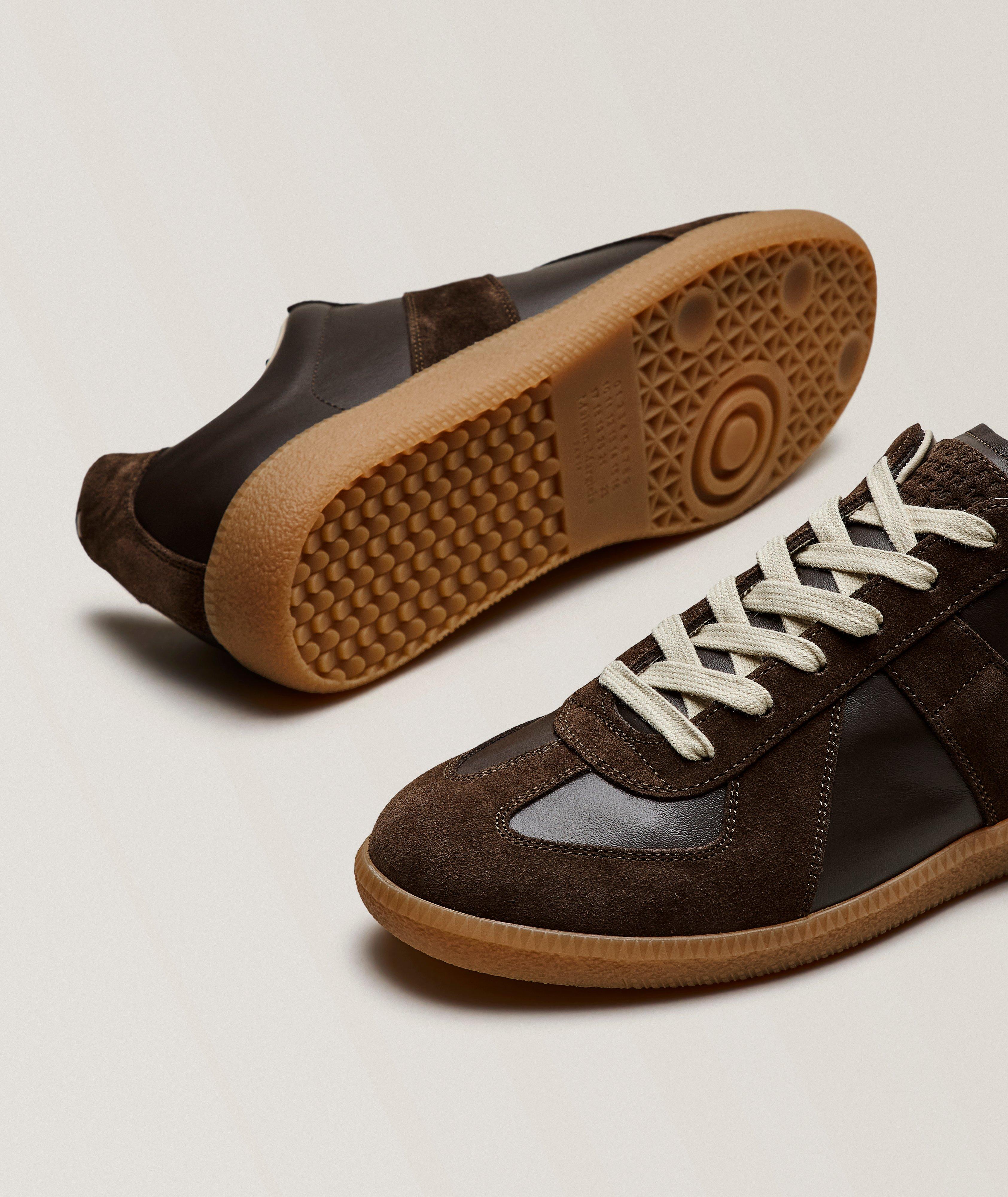 Replica Low-Top Leather Sneakers image 3