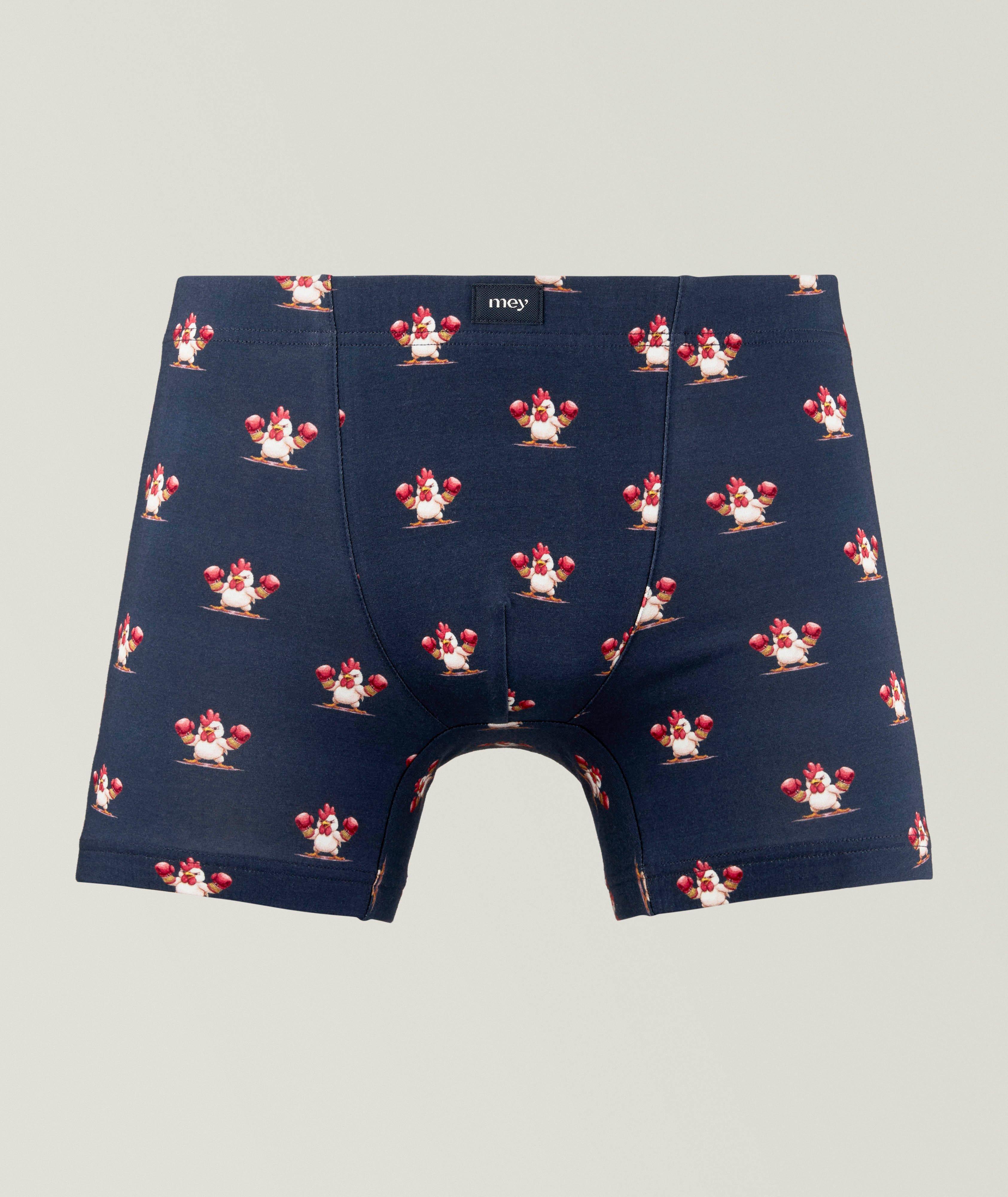 Sporty Chicken Trunk-Shorty Boxer Briefs image 0