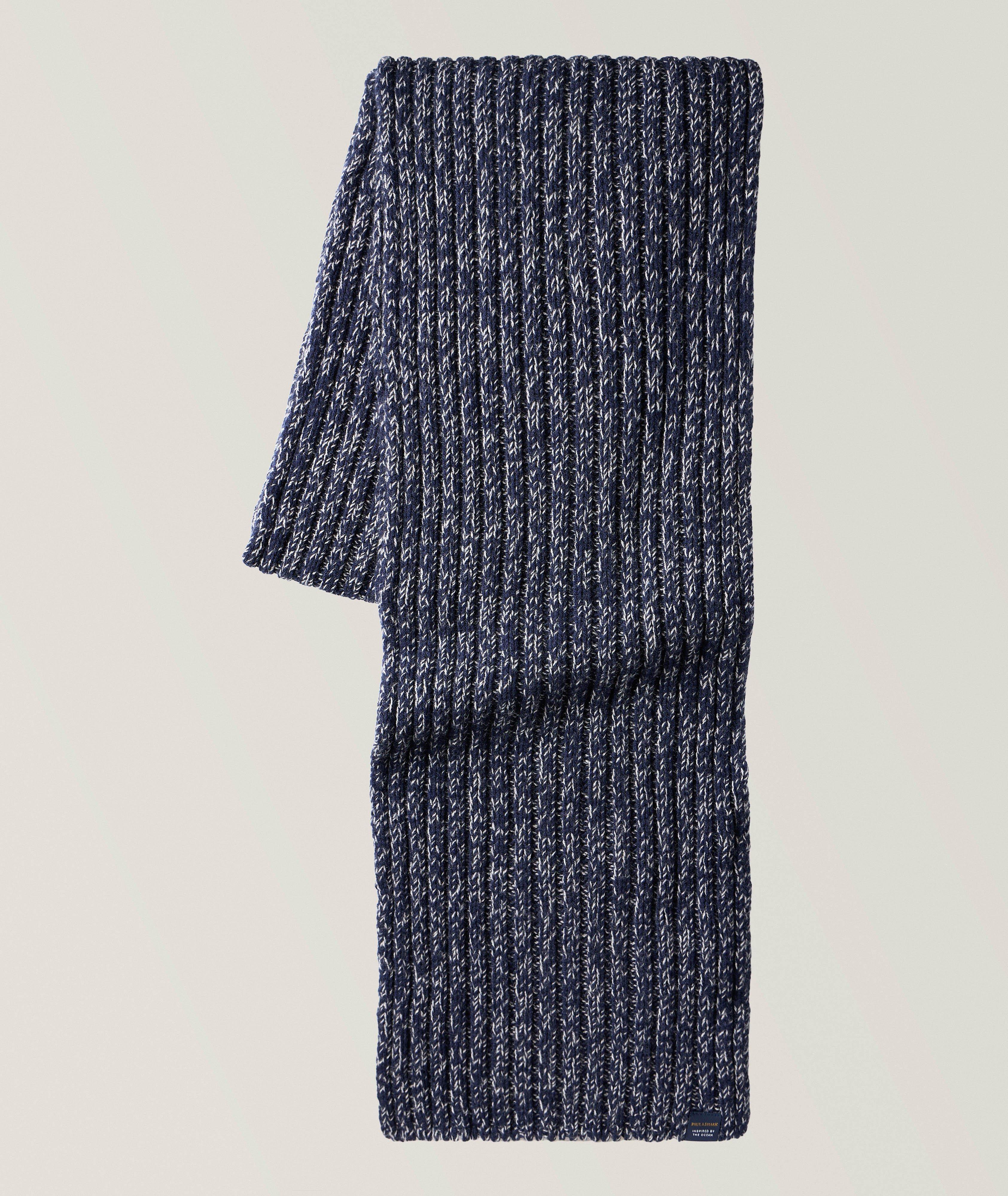 Riviera Ribbed Wool-Cashmere Scarf image 0