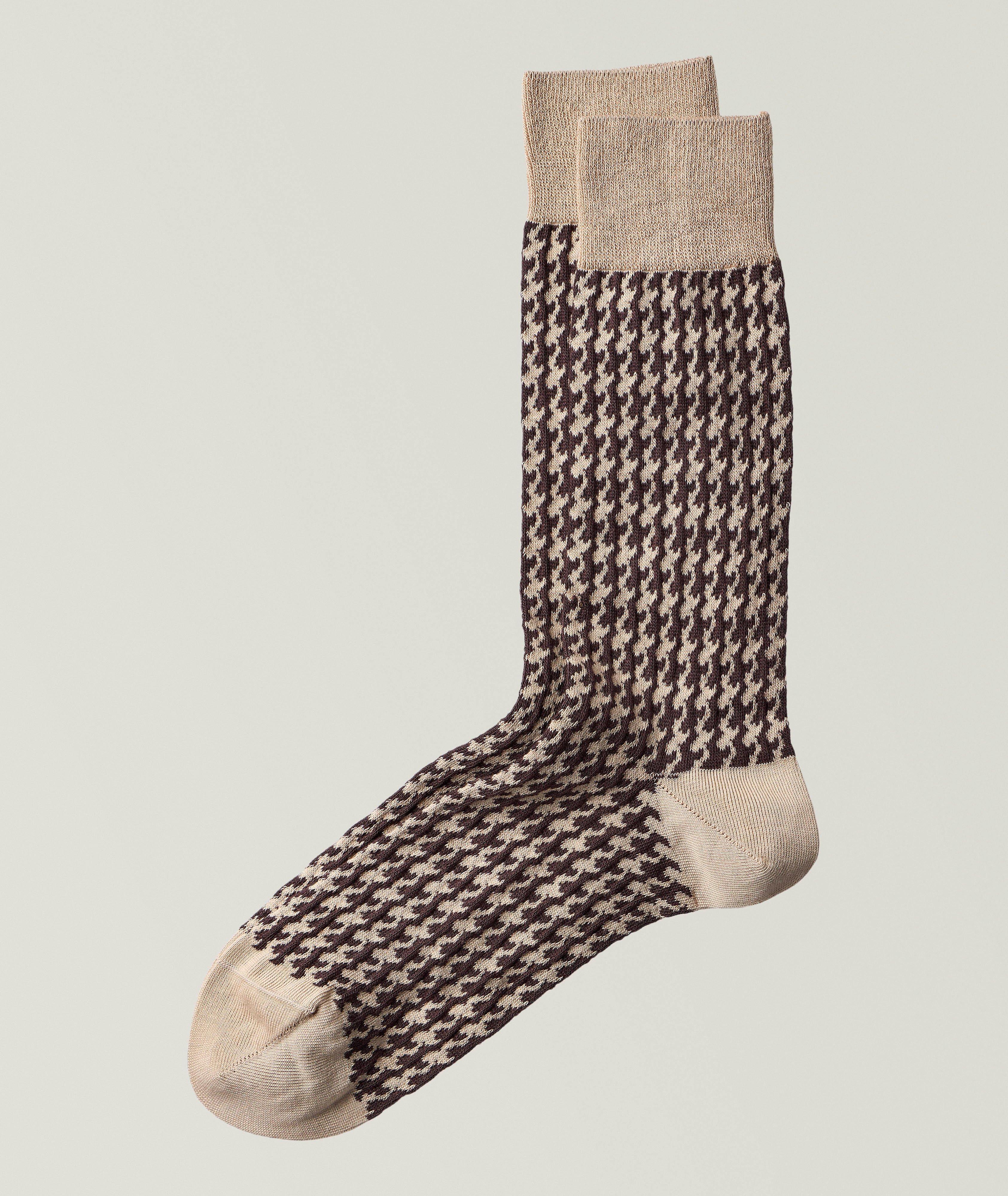 Lane Houndstooth Socks image 0