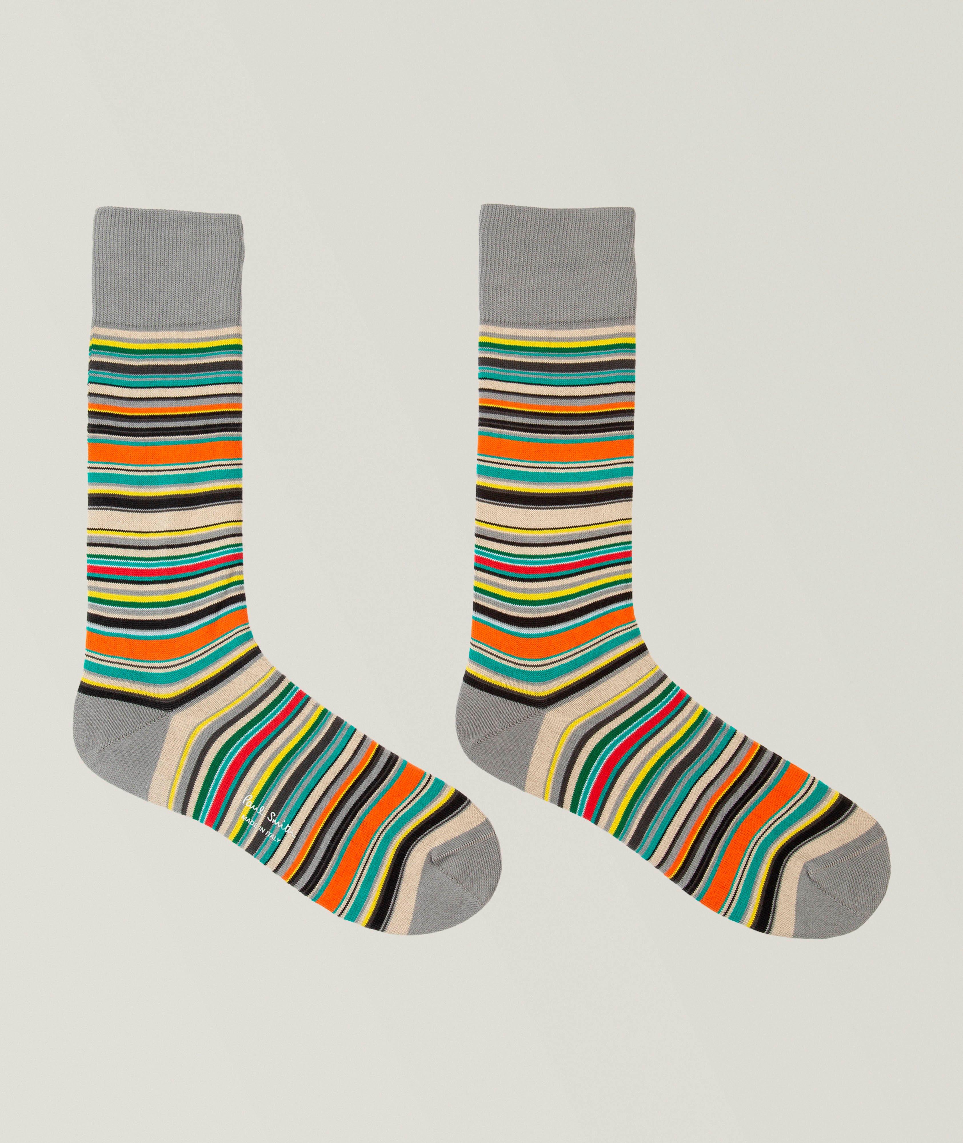 Ensemble de trois paires de chaussettes à rayures image 1