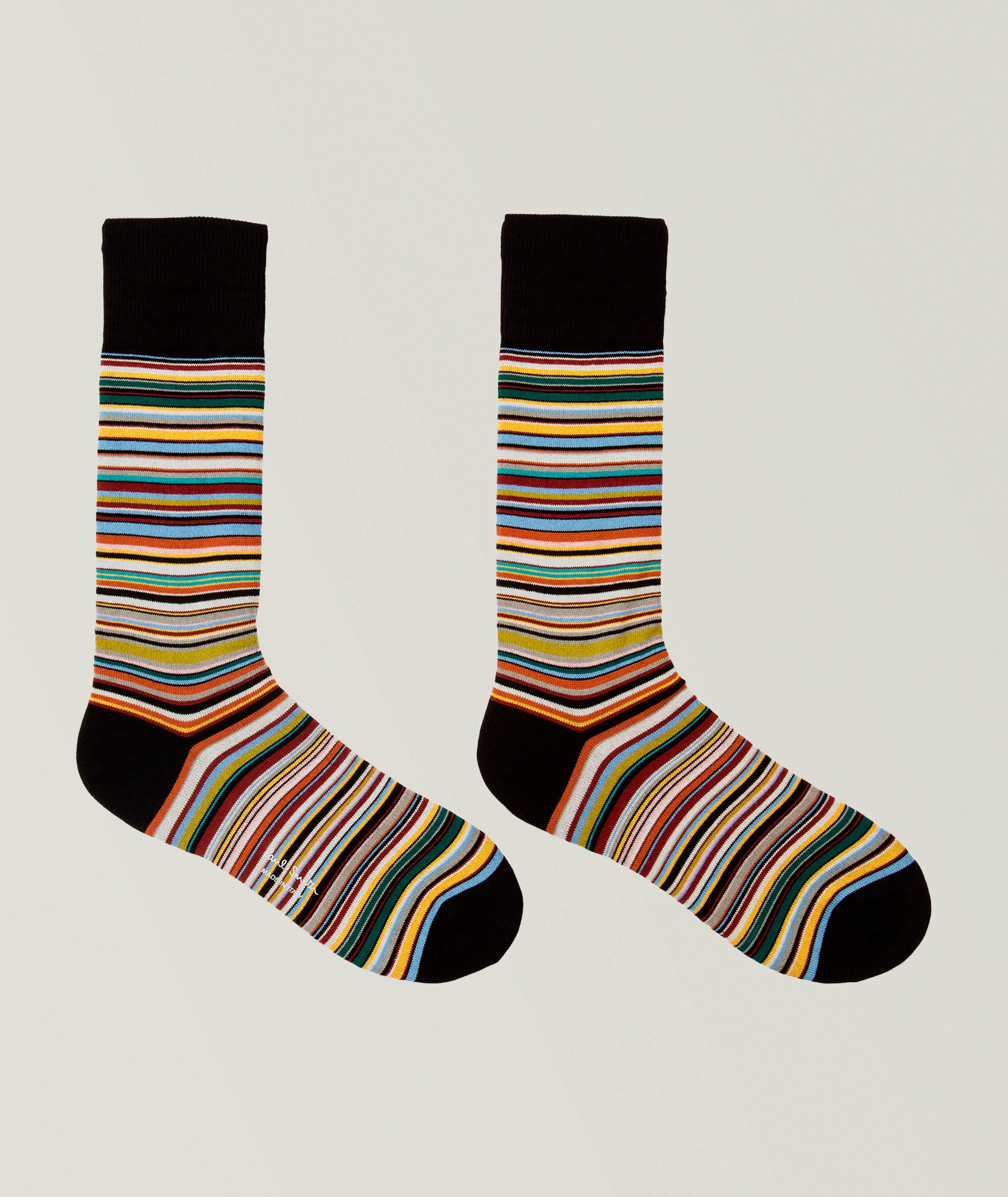 Ensemble de trois paires de chaussettes à rayures image 2