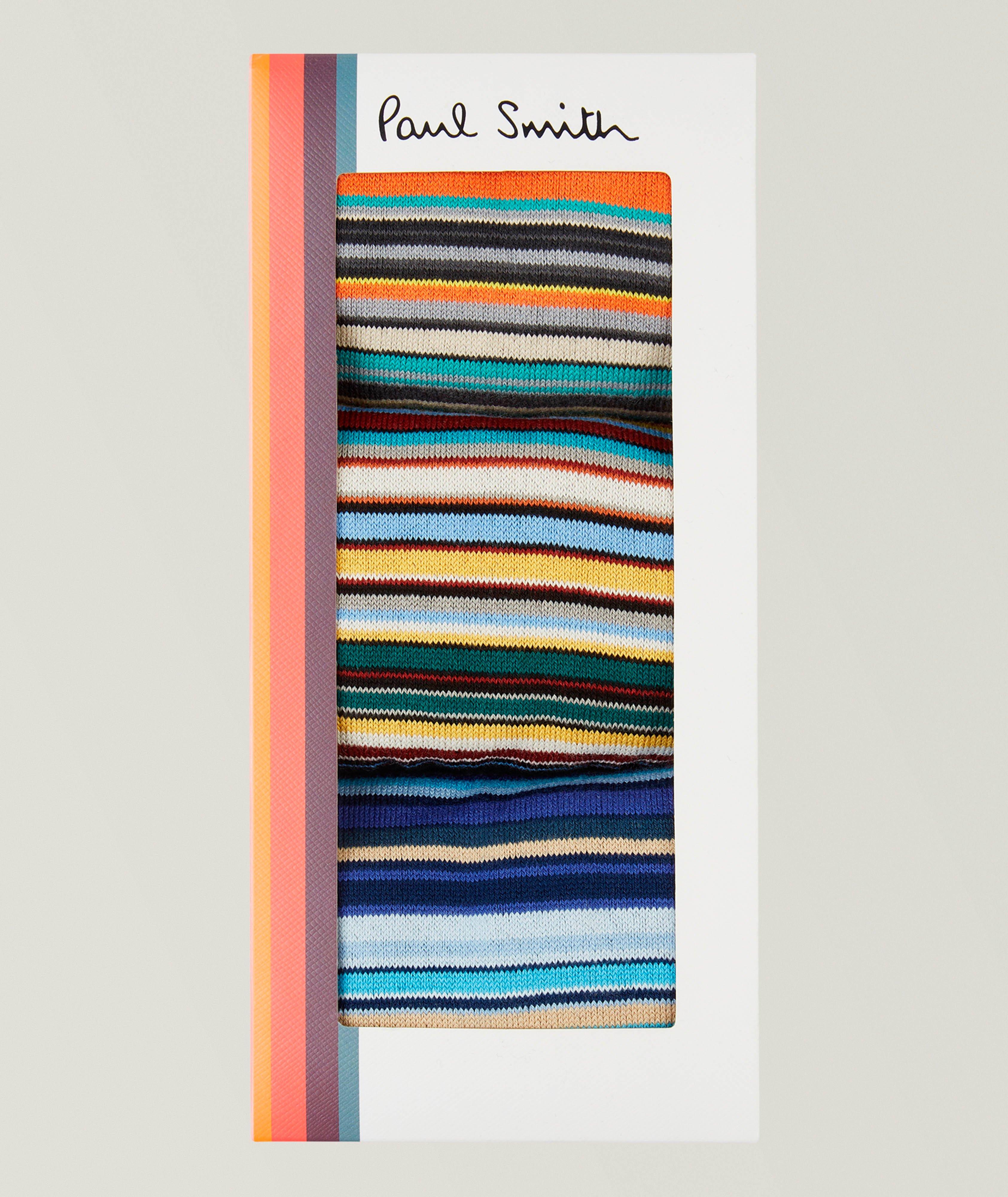 Ensemble de trois paires de chaussettes à rayures image 5