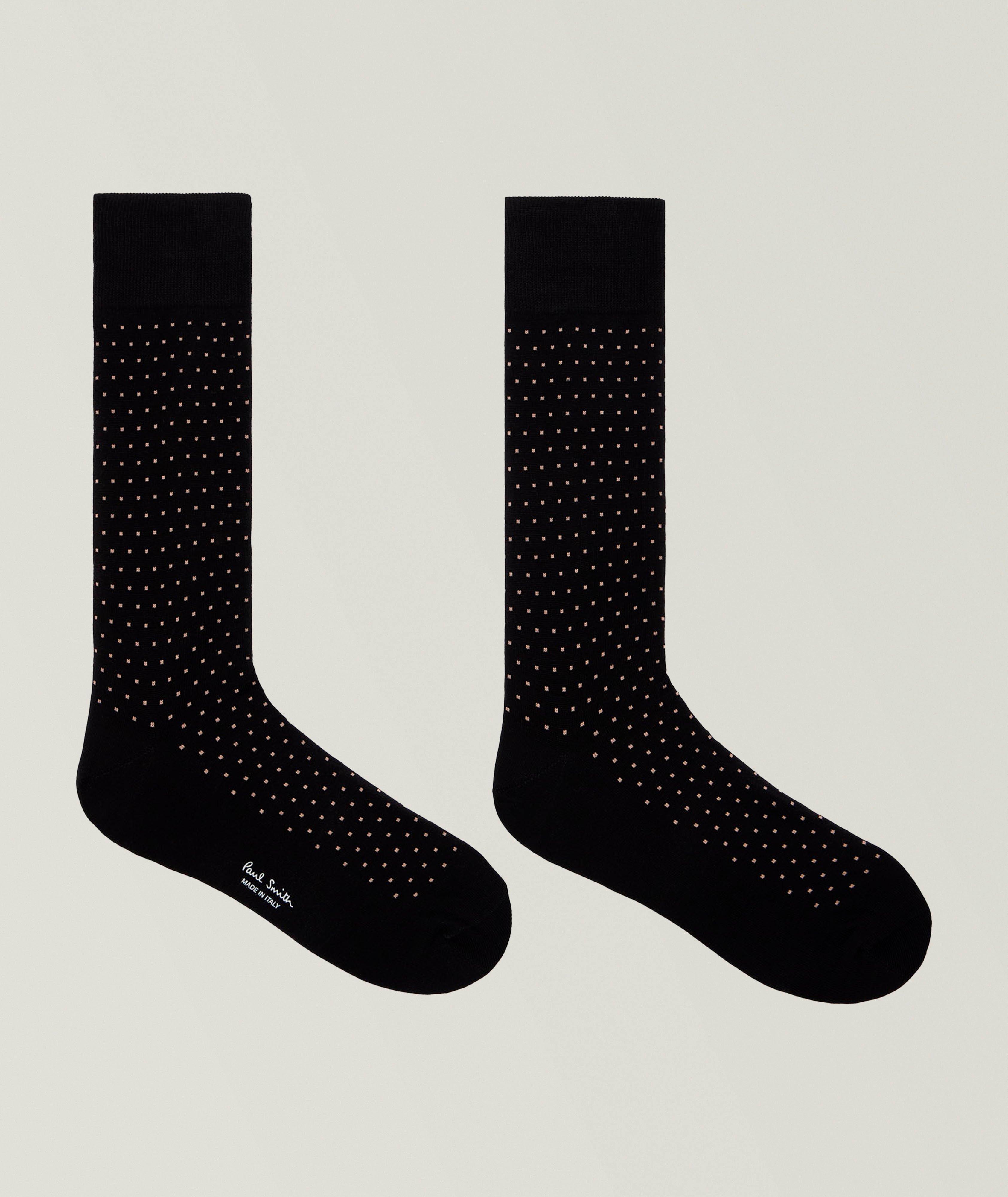 Tiny Polka Dots Stretch-Cotton Socks image 1