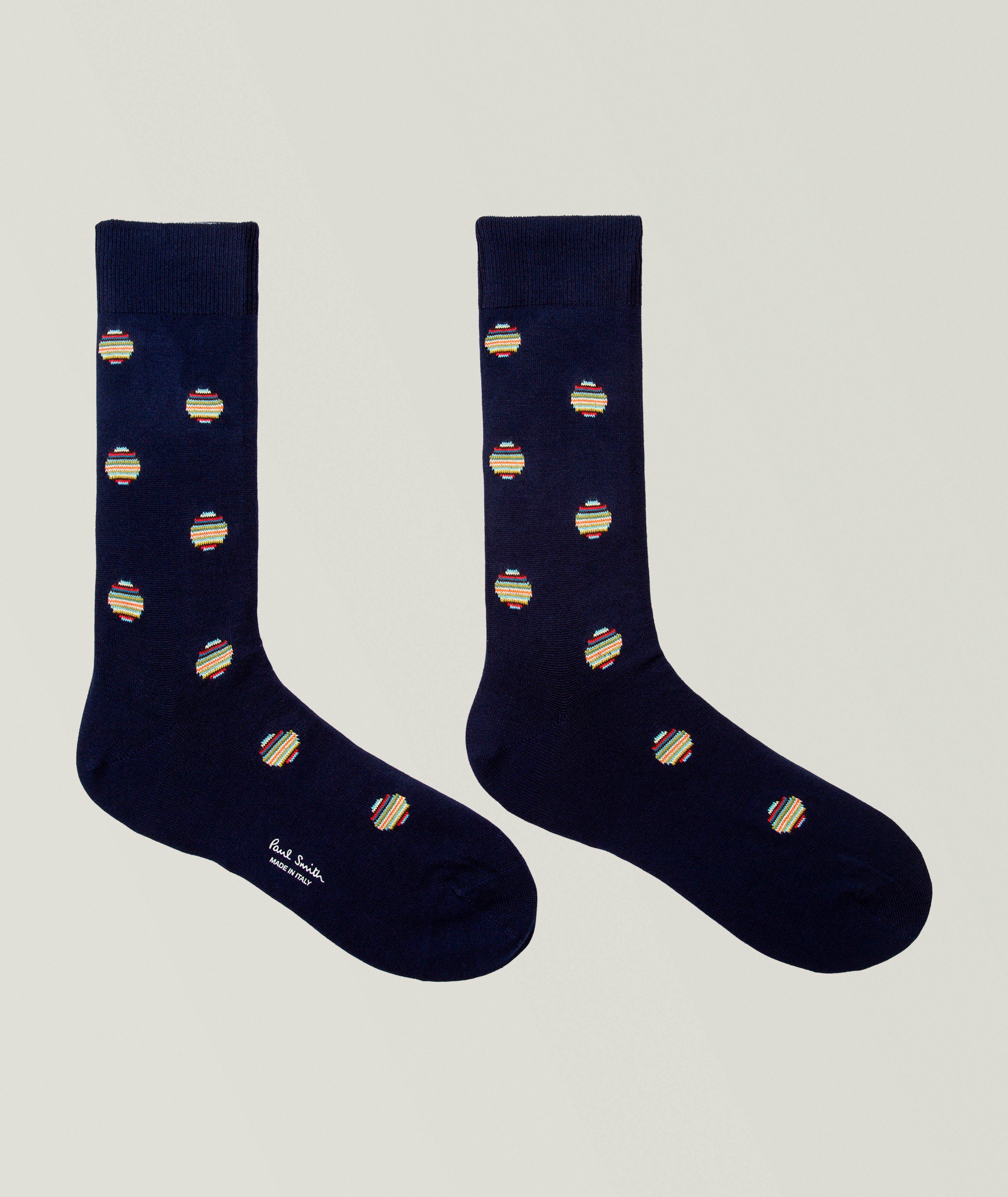 Signature Stripe-Dots Socks image 1