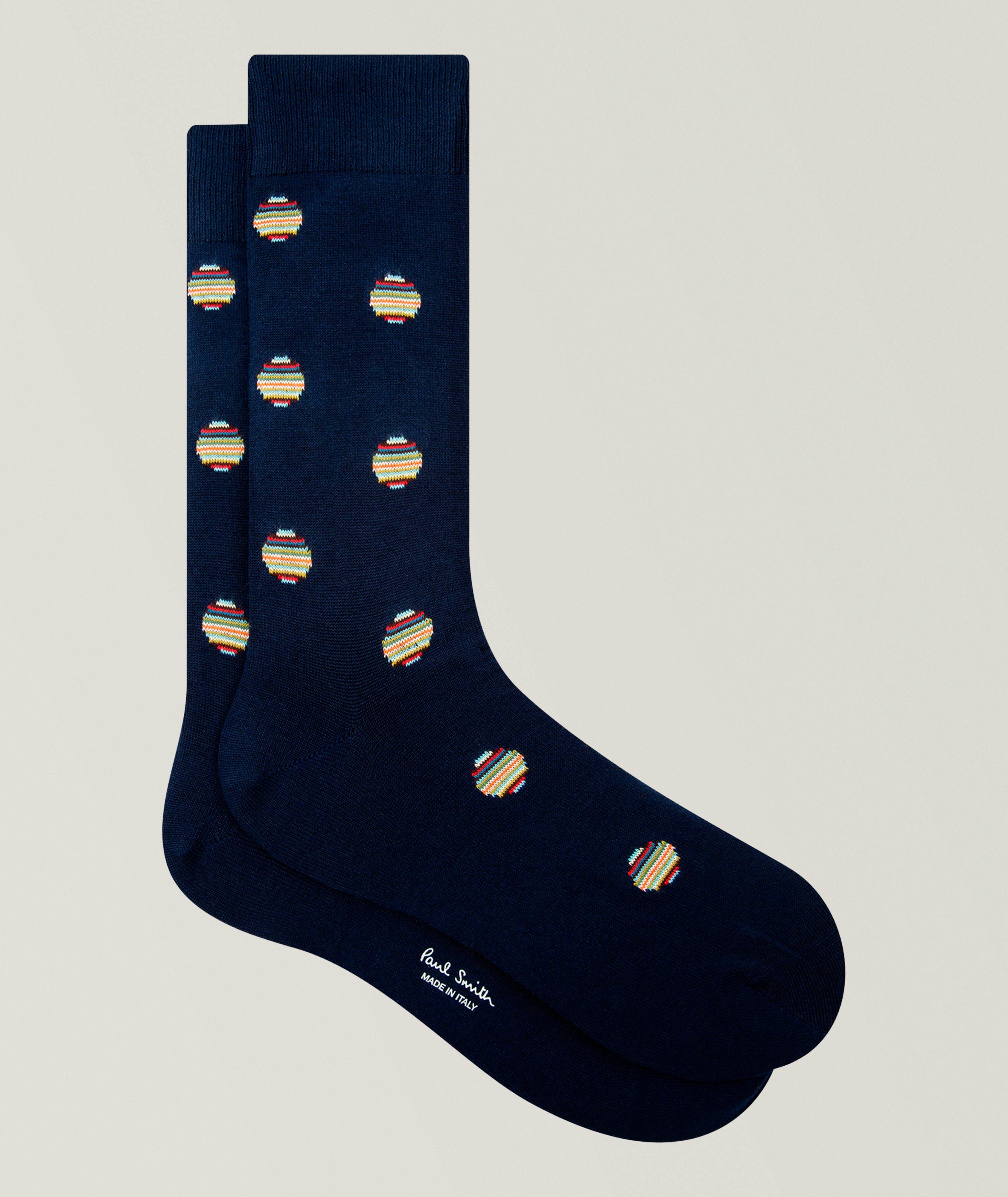 Signature Stripe-Dots Socks image 0