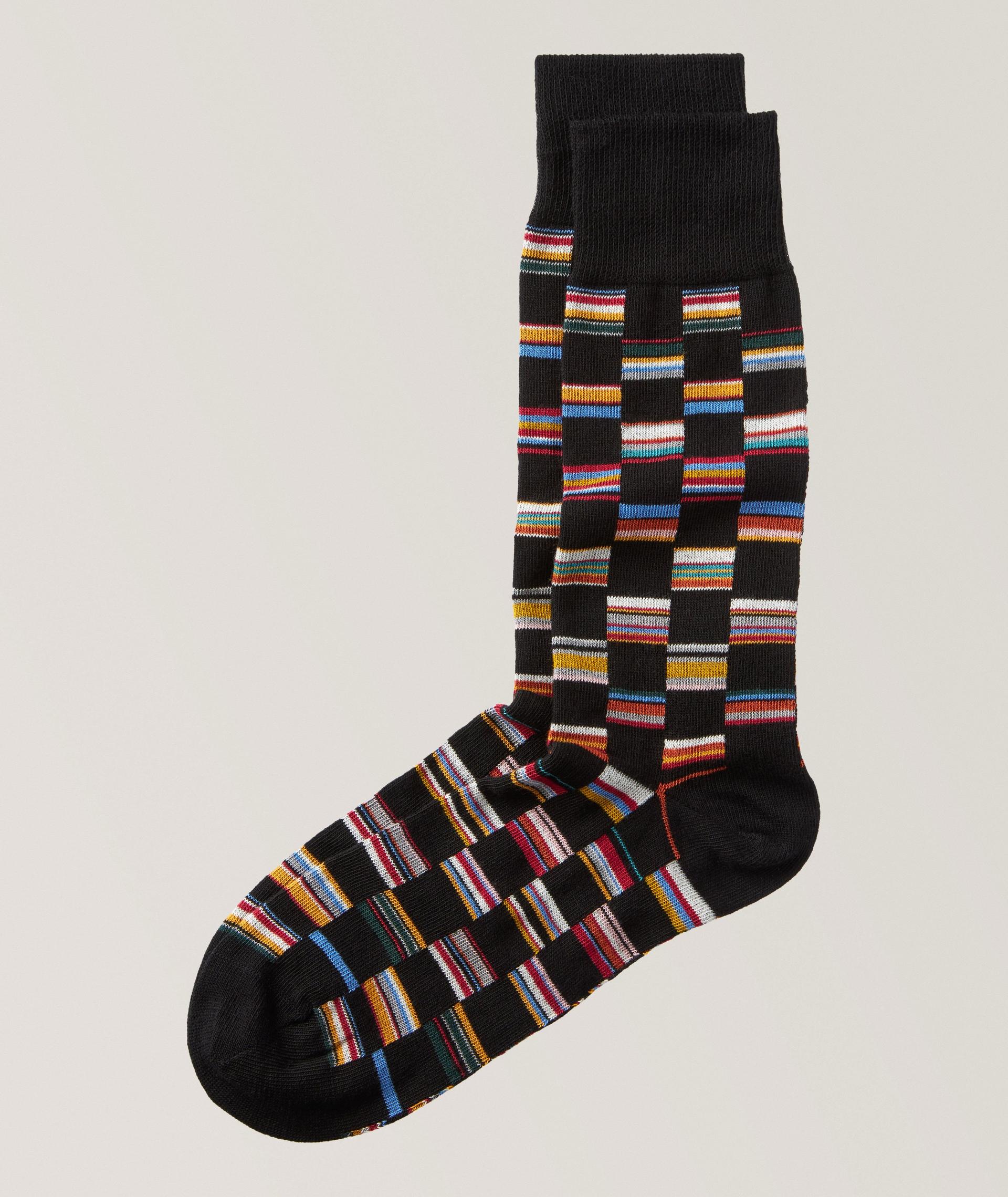 Chaussettes Laurel à rayures multicolores image 0