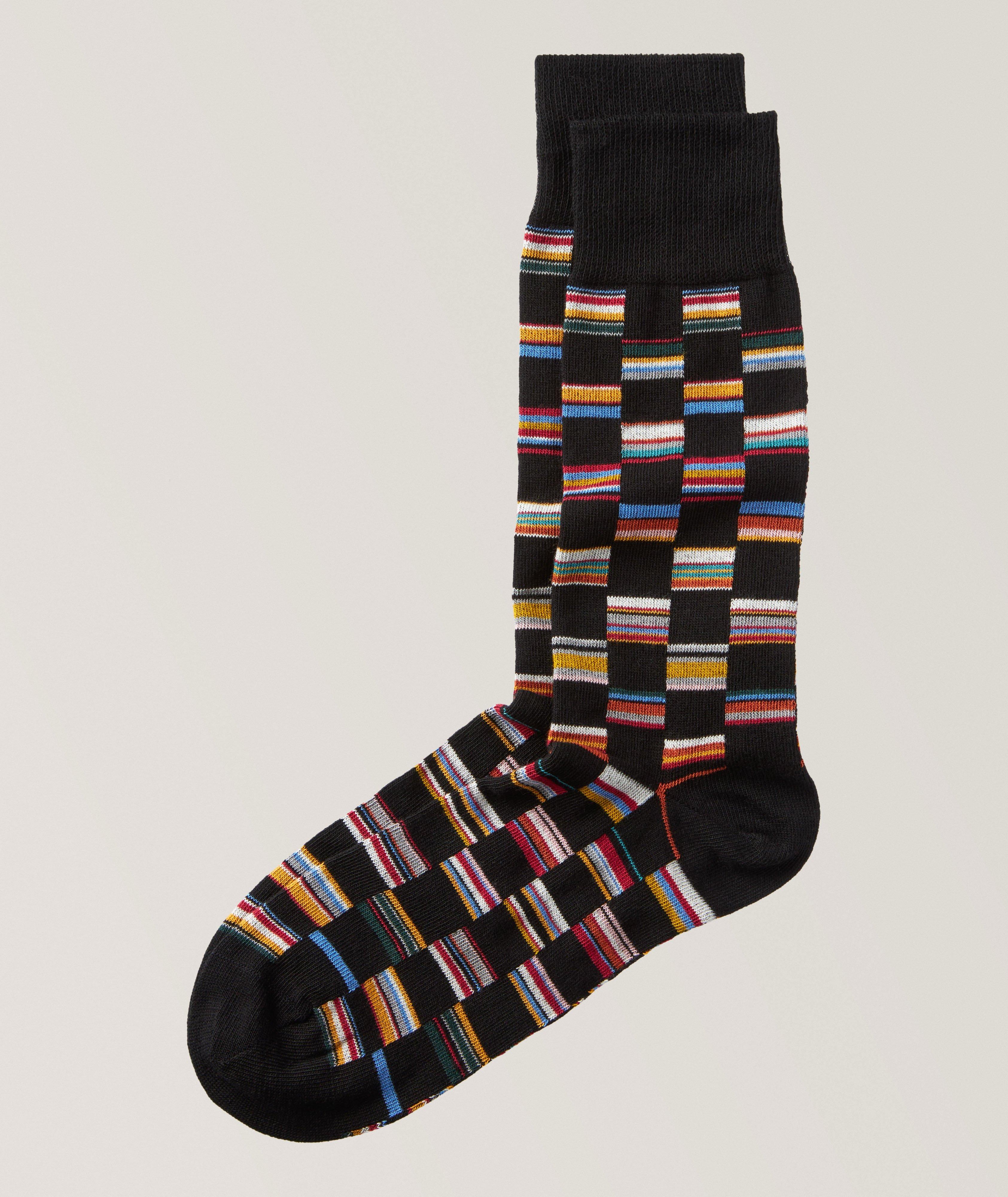 Chaussettes Laurel à rayures multicolores image 0